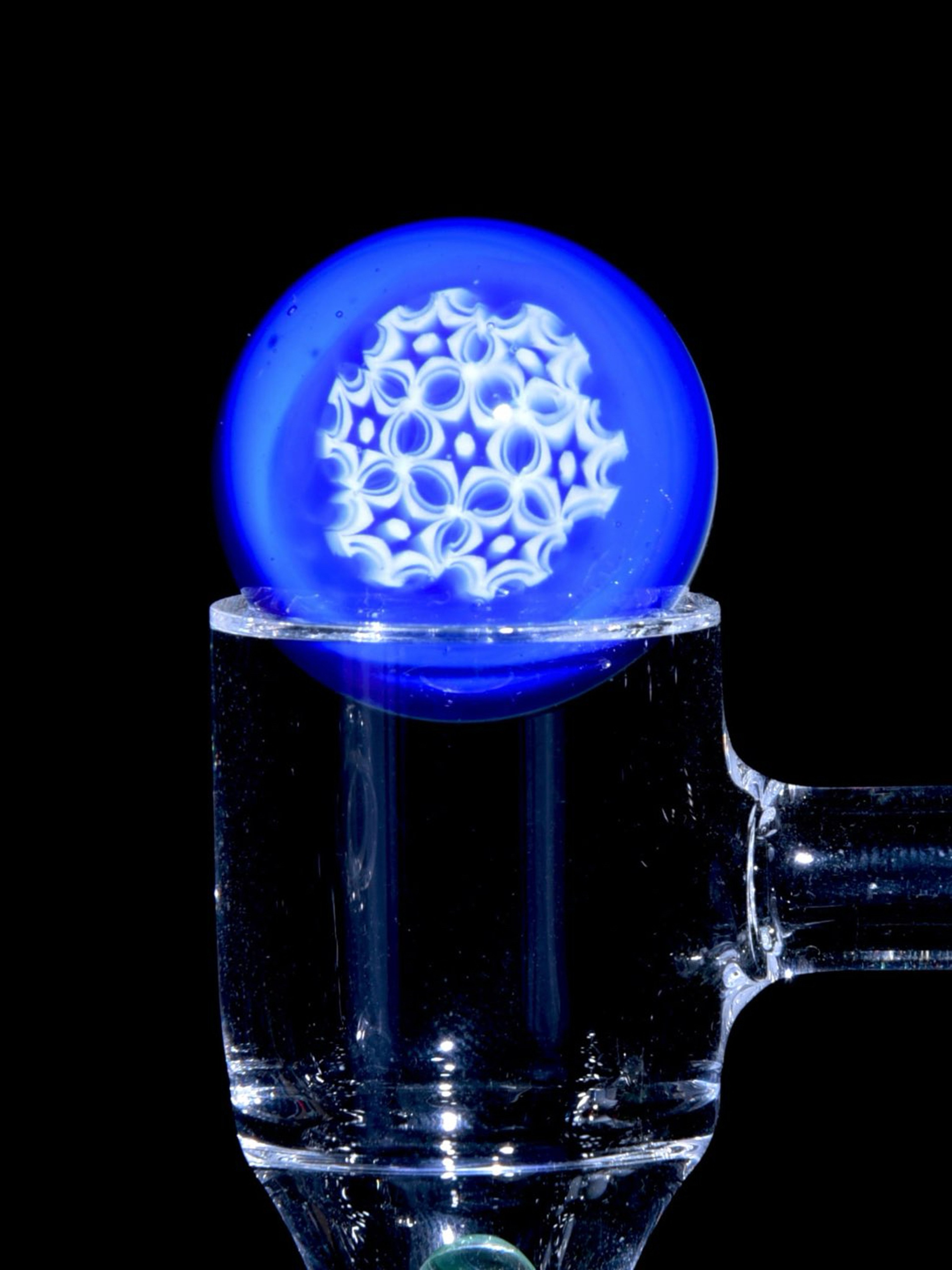 Josh Sable - 0.97” Topper Marble - Star Cluster Murrini/Unobtainium Encalmo image 0