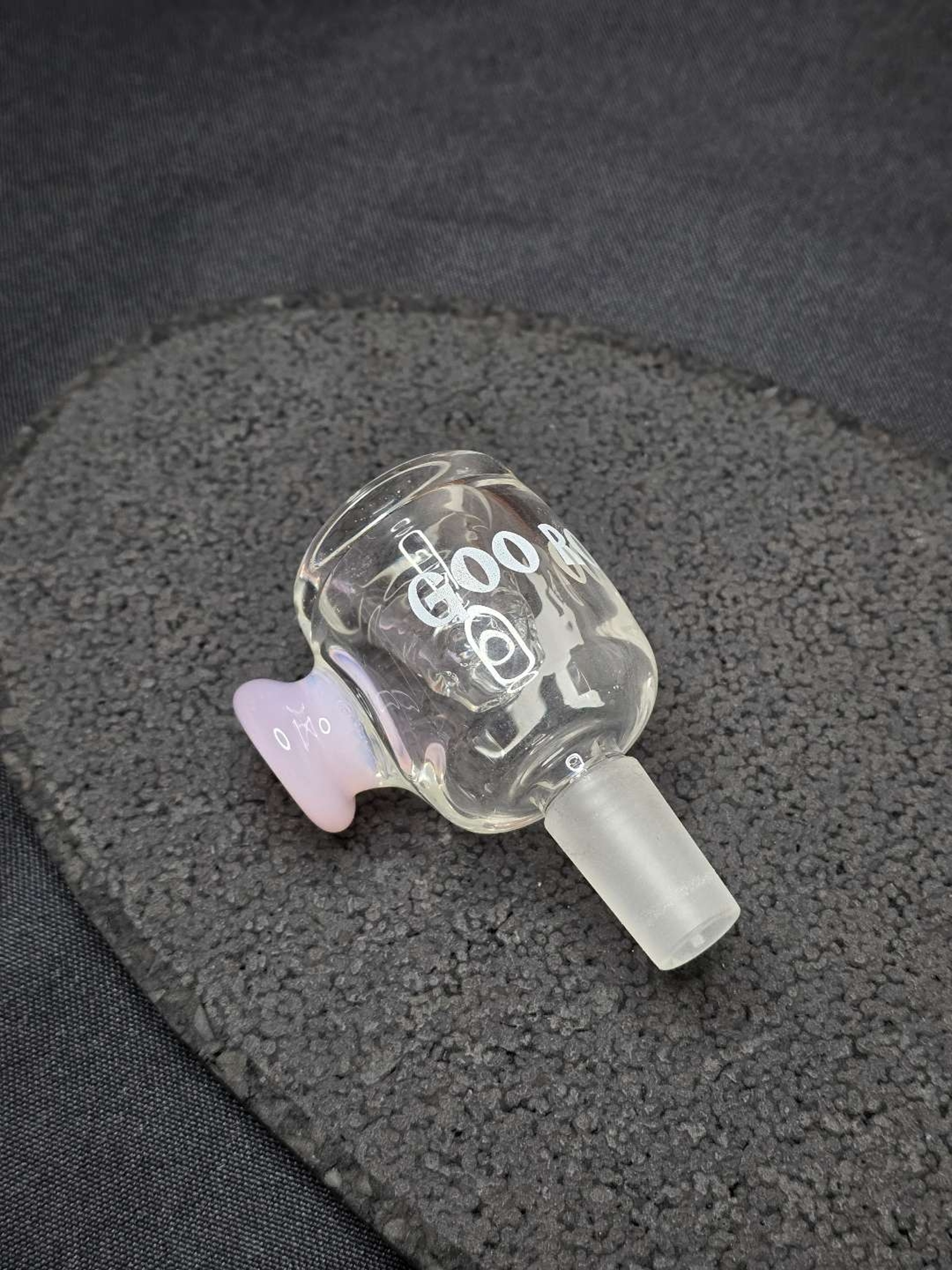 GooRoo Milk Pink Screened 14mm Slide image 0