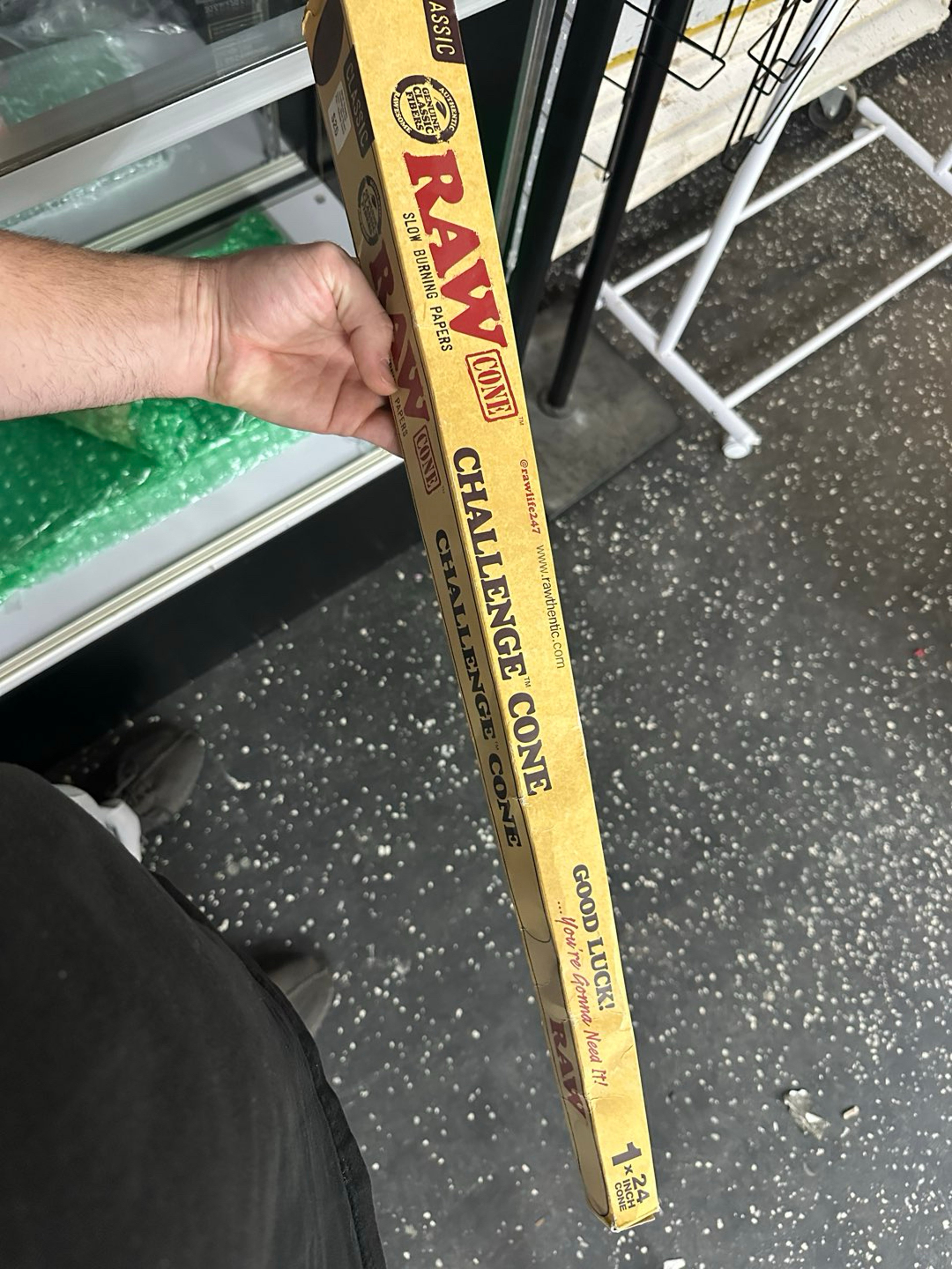 Preview pic of Raw mega cone-24 inch. Challenge cone. Biggest ever