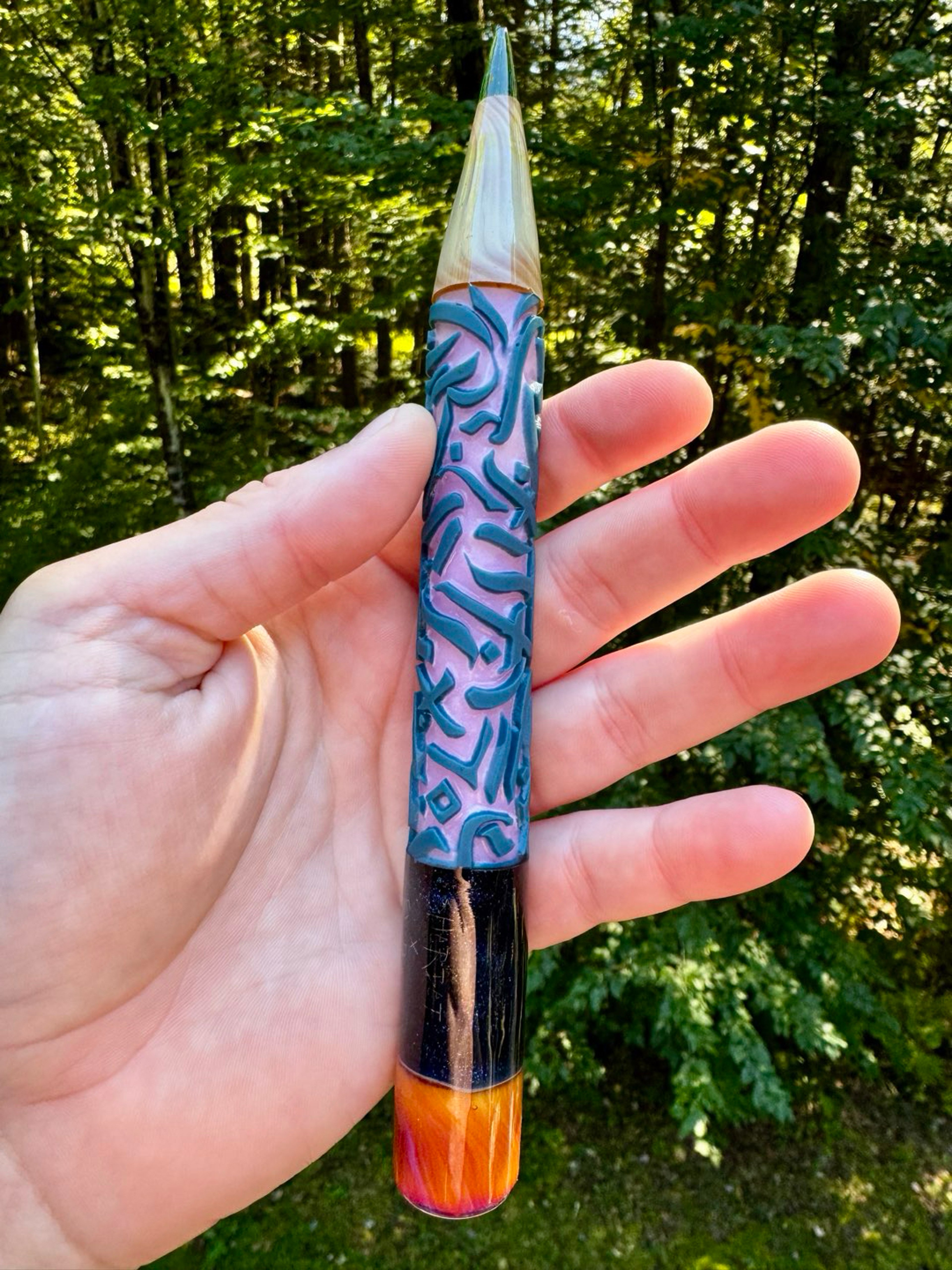 Sherbet x EWD Jumbo Cold Worked Pencil - 8.5 inch - 1 of 2 made image 0