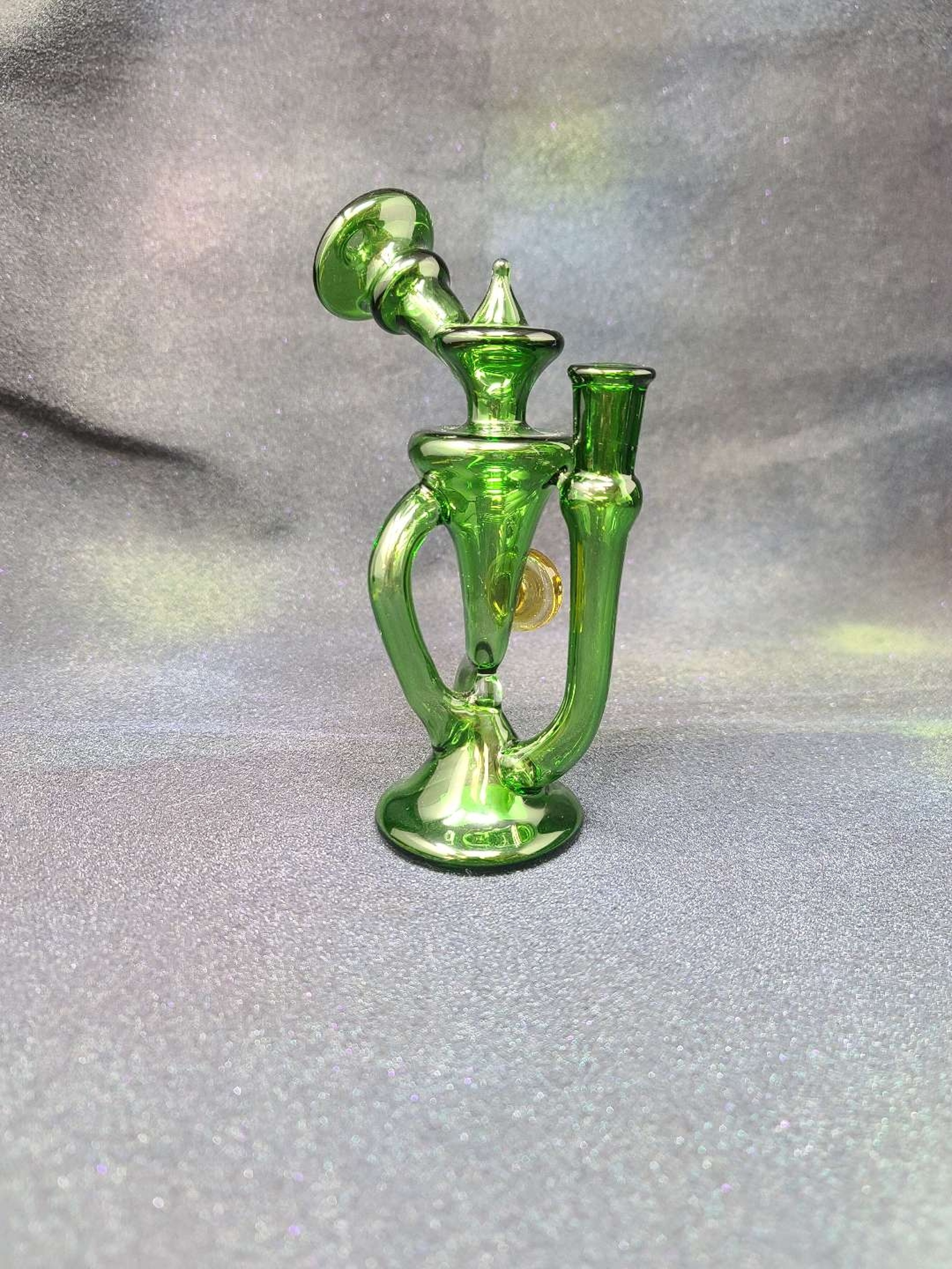 Preview pic of Saucey Glass Green Recycler