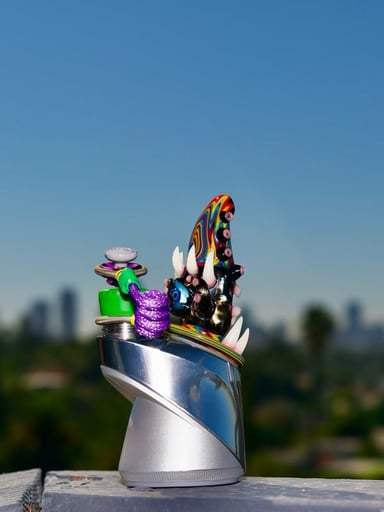 Preview pic of Salt X GeoffMade PUFFCO Dry Top