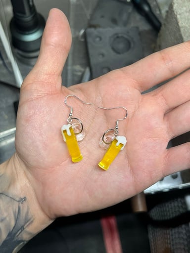 Preview pic of Beer Earrings