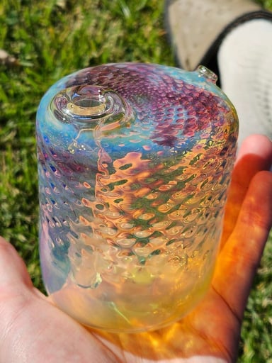 Preview pic of Fume art deco James Lang barrel bubbler