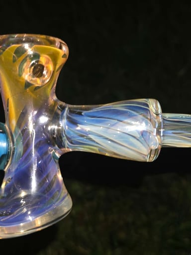 Preview pic of Fumed & UV hammer pipe