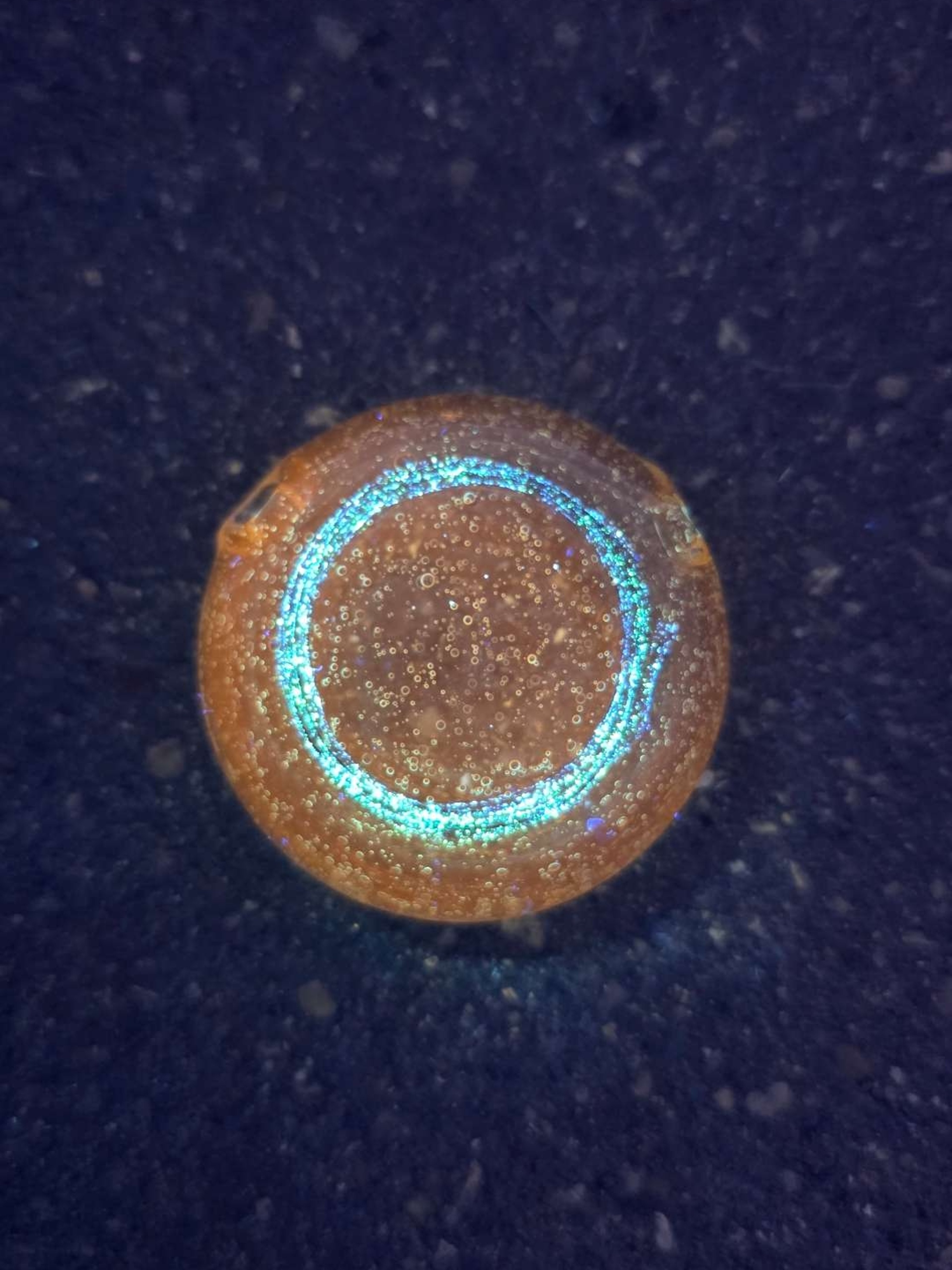 Preview pic of CFL & glow in the dark hollow pendant