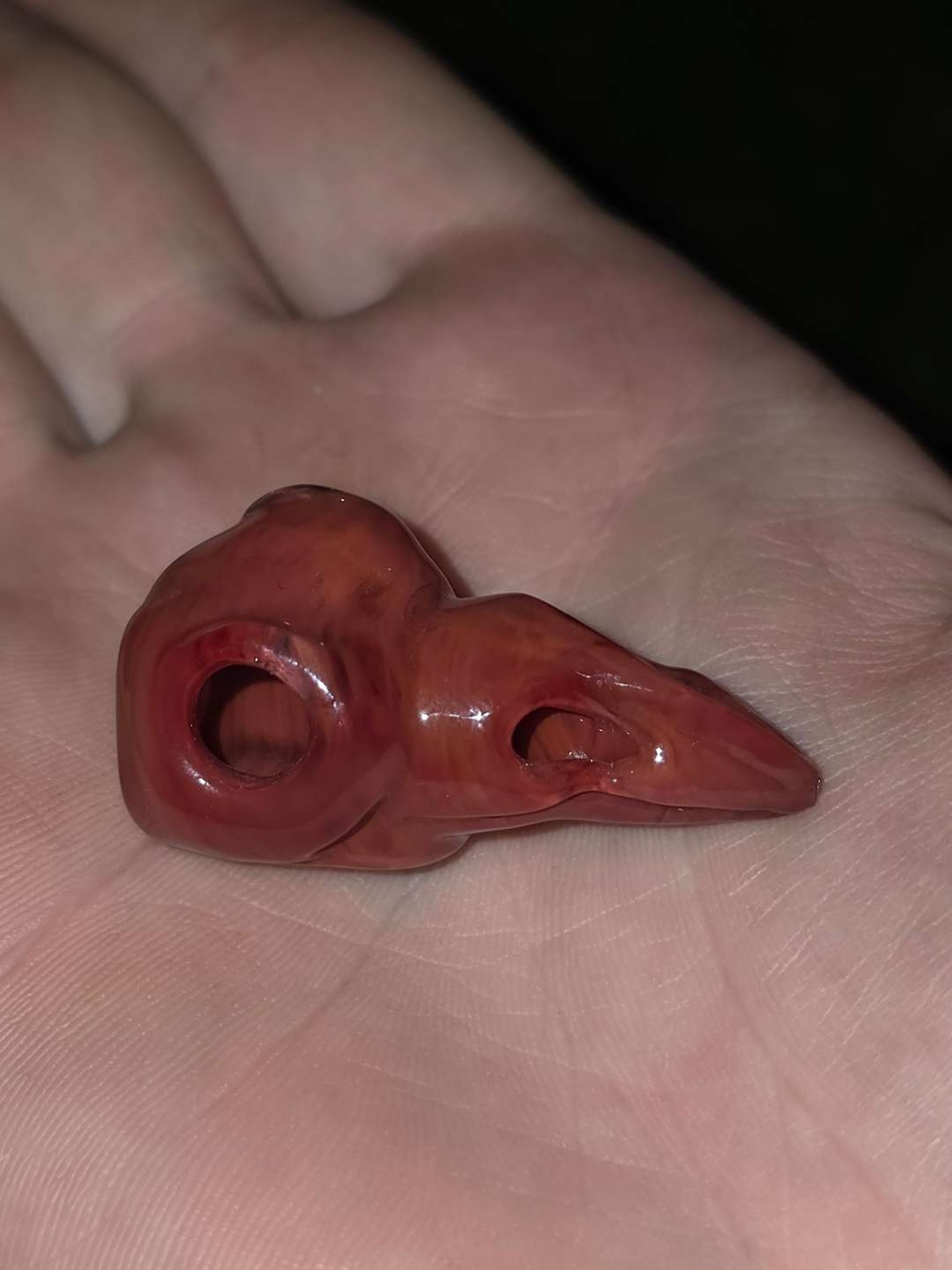 Raven Skull Pendant image 0