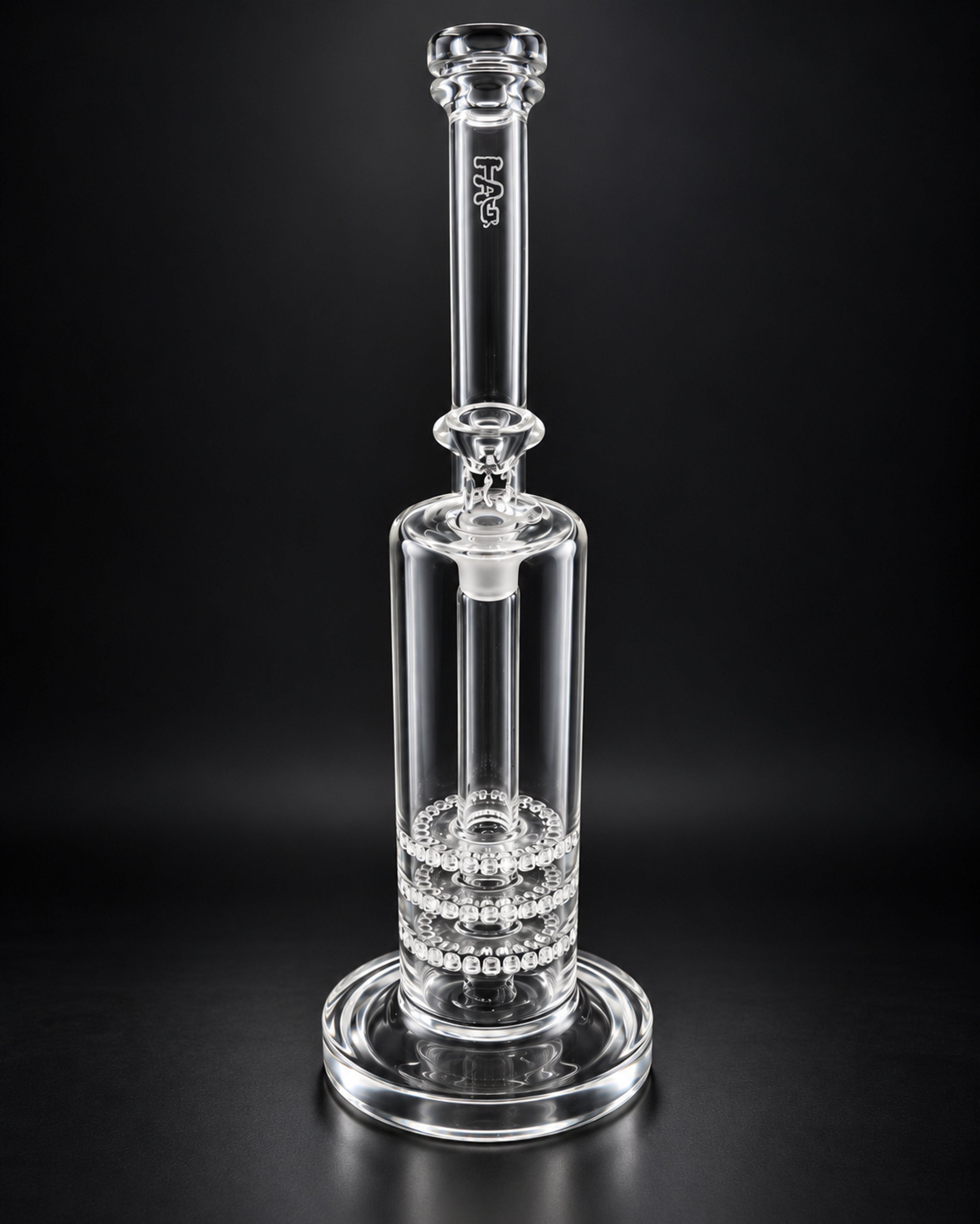 TAG - 14” Triple Ratchet bubbler image 0