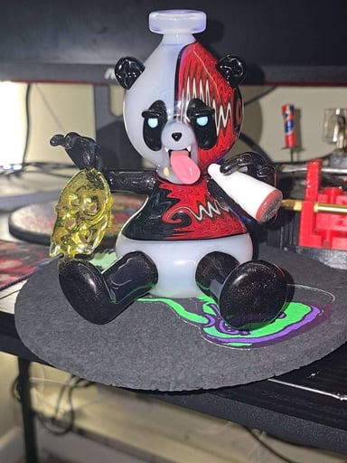 Preview pic of Domino Glass Panda
