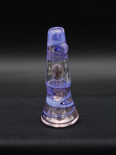 Preview pic of Bluegrass Pendant Mint 2.5" Blue Purple Lava Lamp