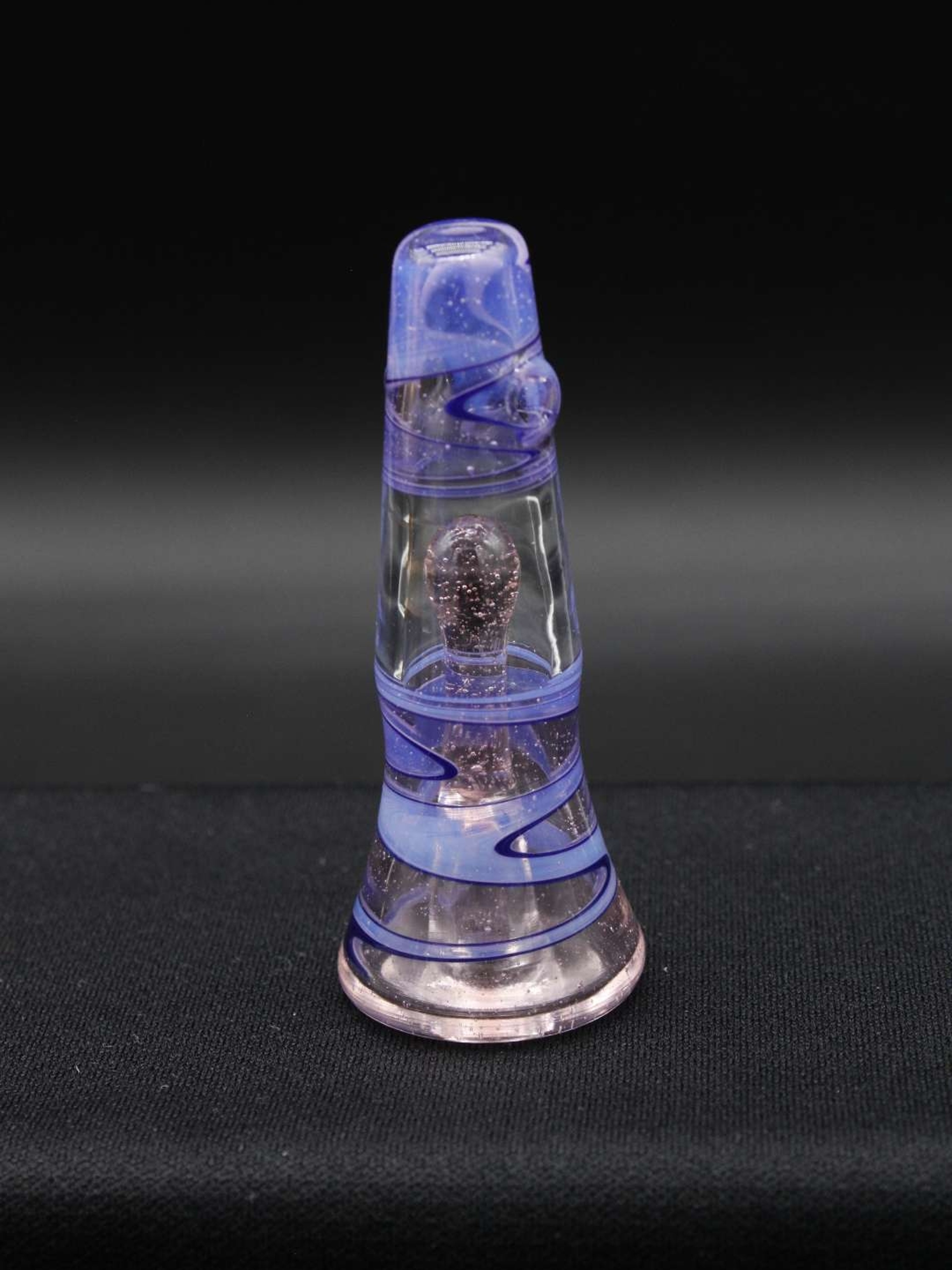 Preview pic of Bluegrass Pendant Mint 2.5" Blue Purple Lava Lamp