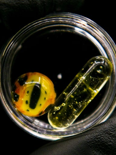 Preview pic of Eye Millie Slurper set combo (valve marble+pillar)