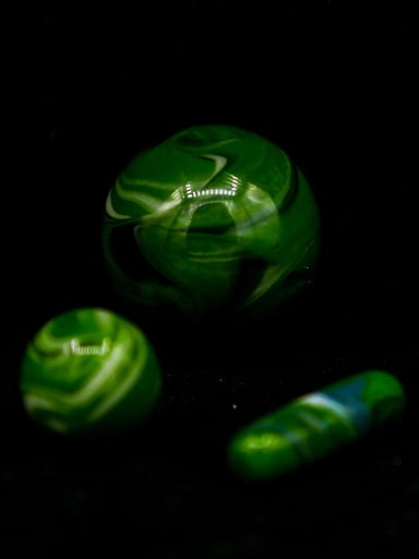 Preview pic of Green Marble 19mm Slurper Set
