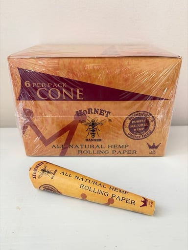 Preview pic of Bulk lot of all natural hemp rolling papers, 15 boxes of 24 cones.
