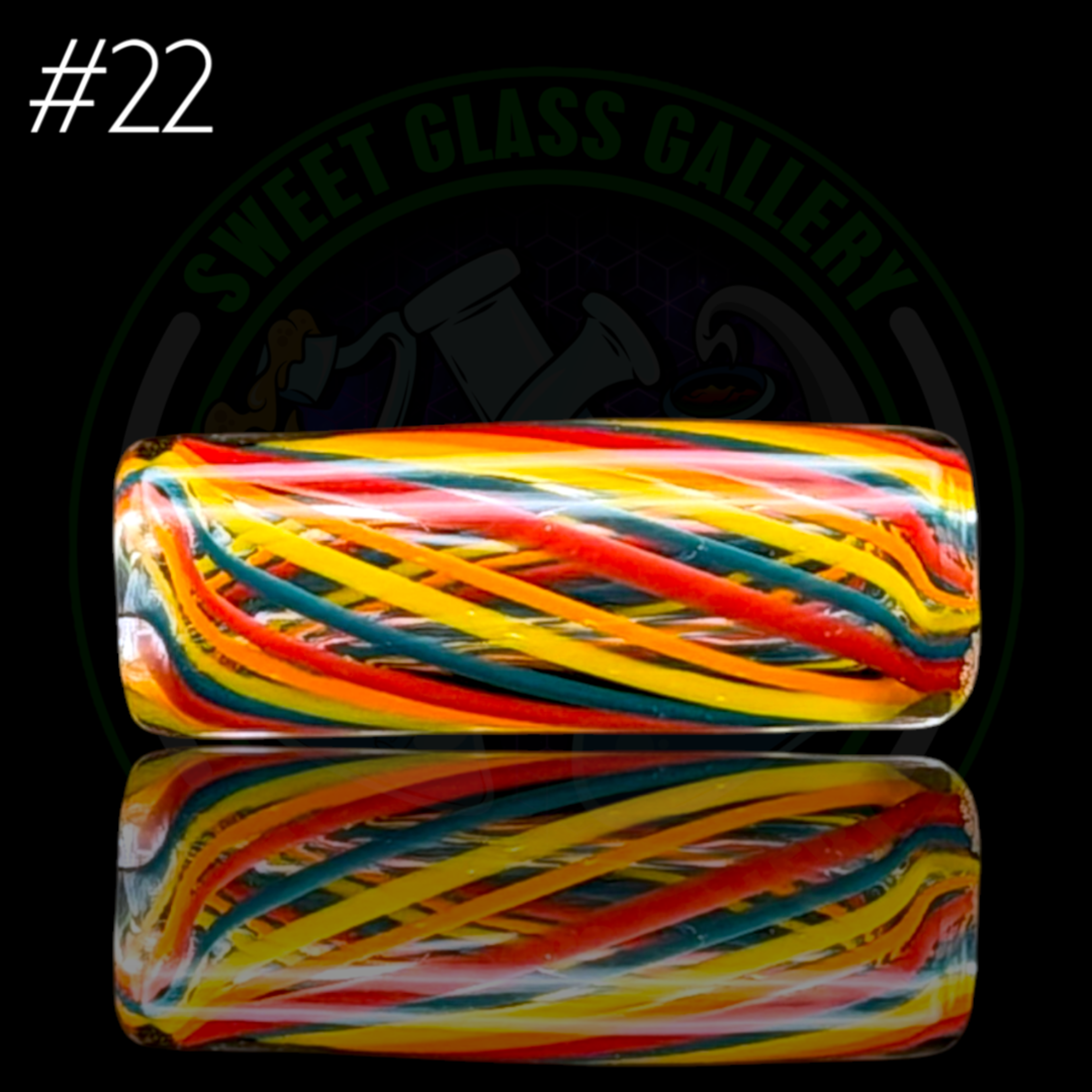 Preview pic of Ben’s Glass Art - Glass Tip #22 - Joint/Blunt Tip