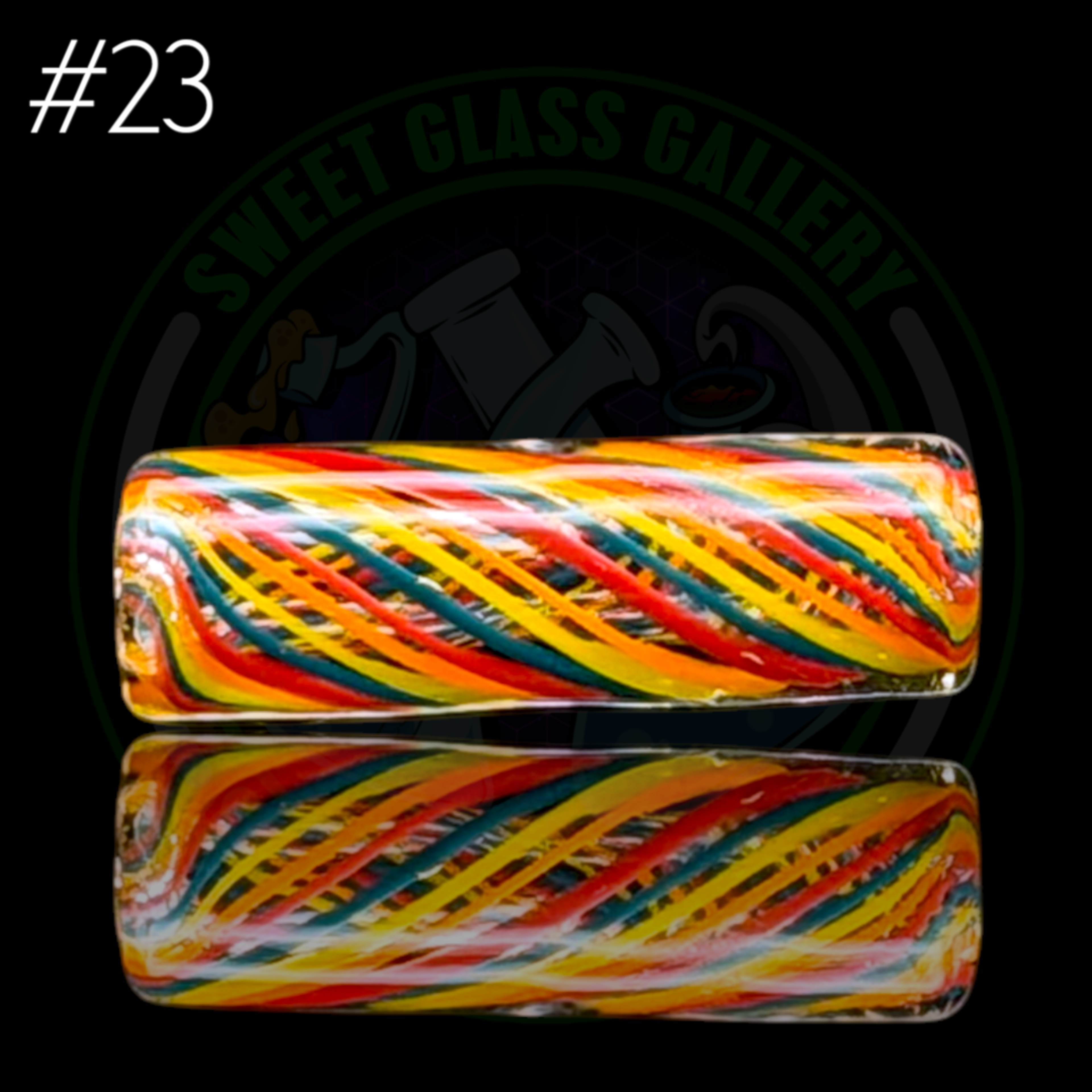 Preview pic of Ben’s Glass Art - Glass Tip #23 - Joint/Blunt Tip