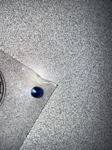 Preview pic of 6mm Blue sapphire pearl