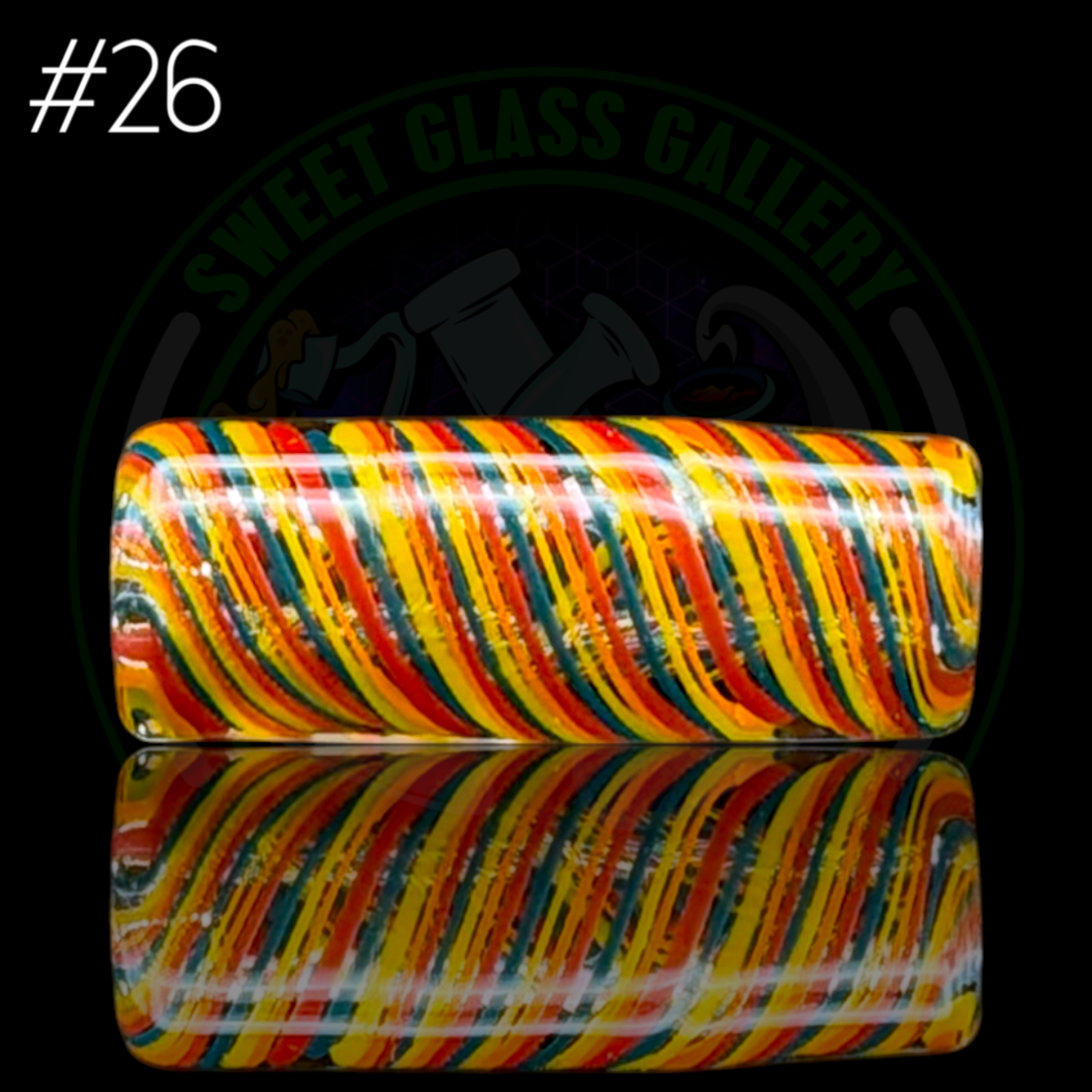 Preview pic of Ben’s Glass Art - Glass Tip #26 - Joint/Blunt Tip