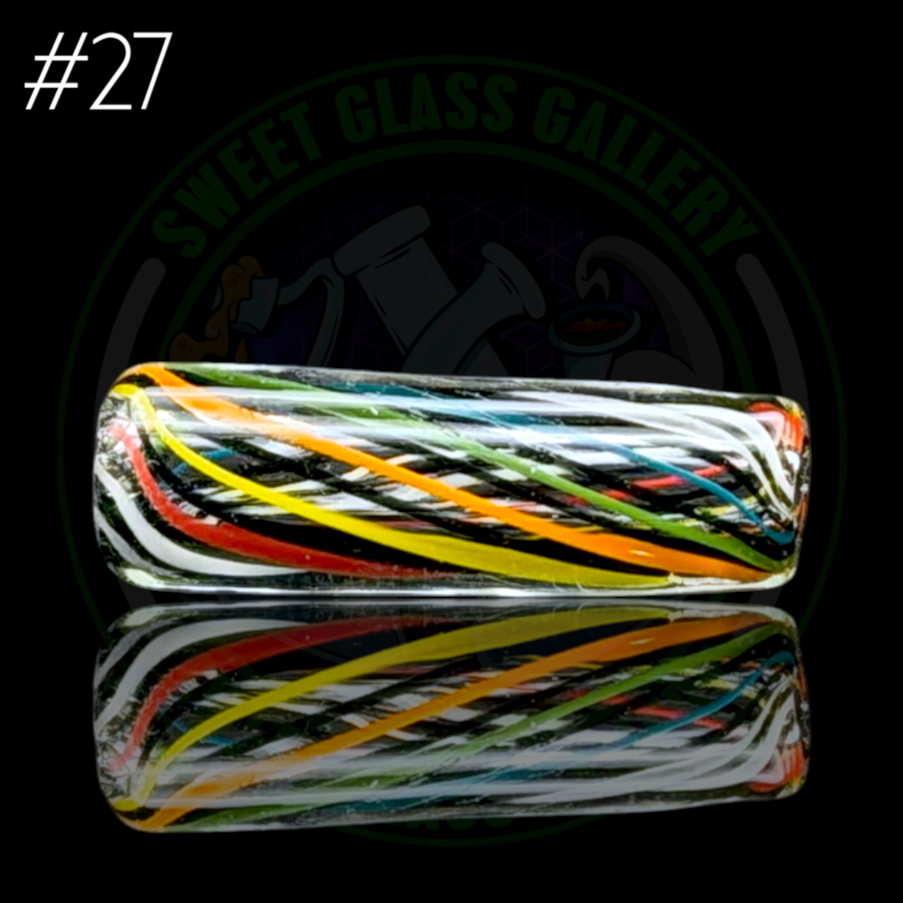 Preview pic of Ben’s Glass Art - Glass Tip #27 - Joint/Blunt Tip