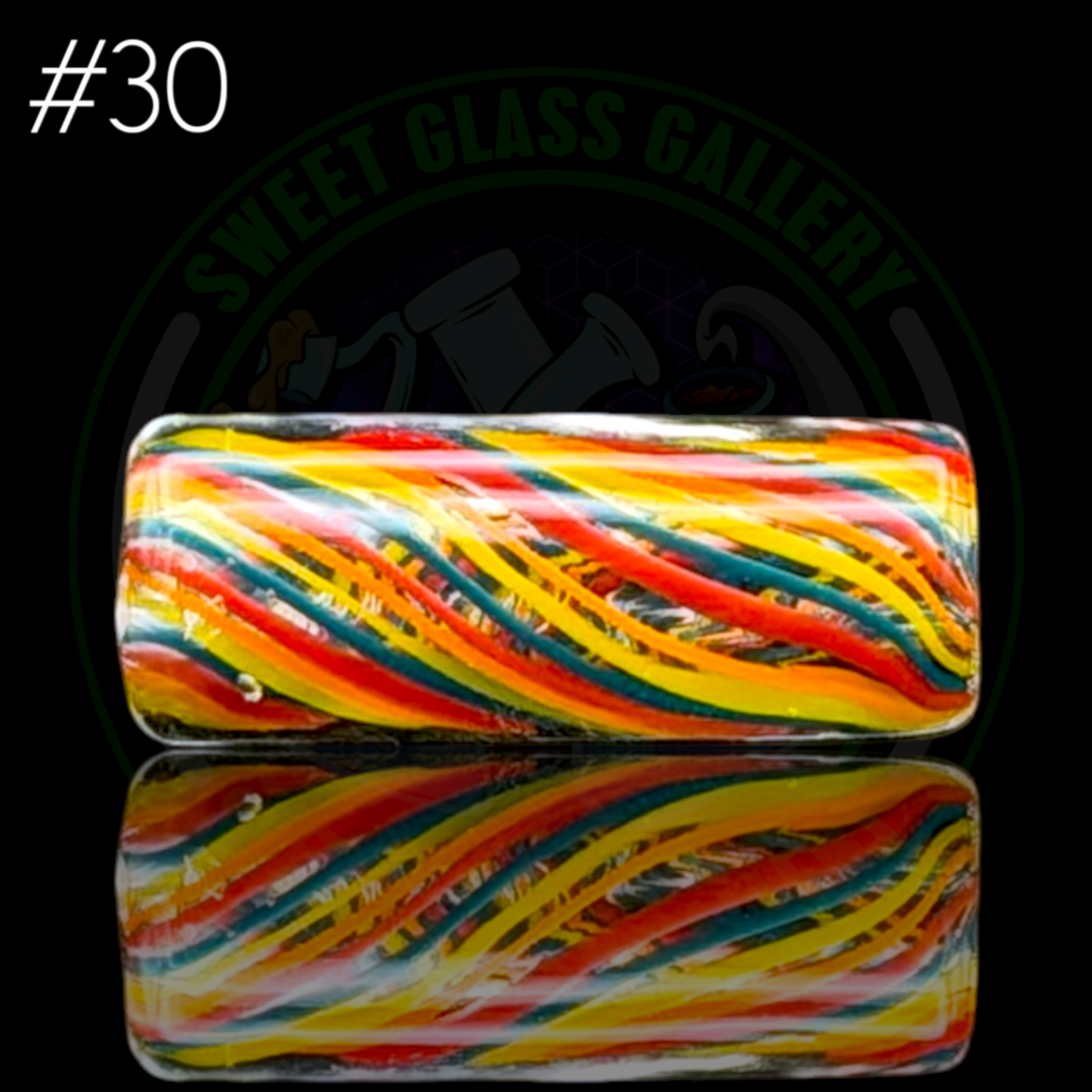 Preview pic of Ben’s Glass Art - Glass Tip #30 - Joint/Blunt Tip