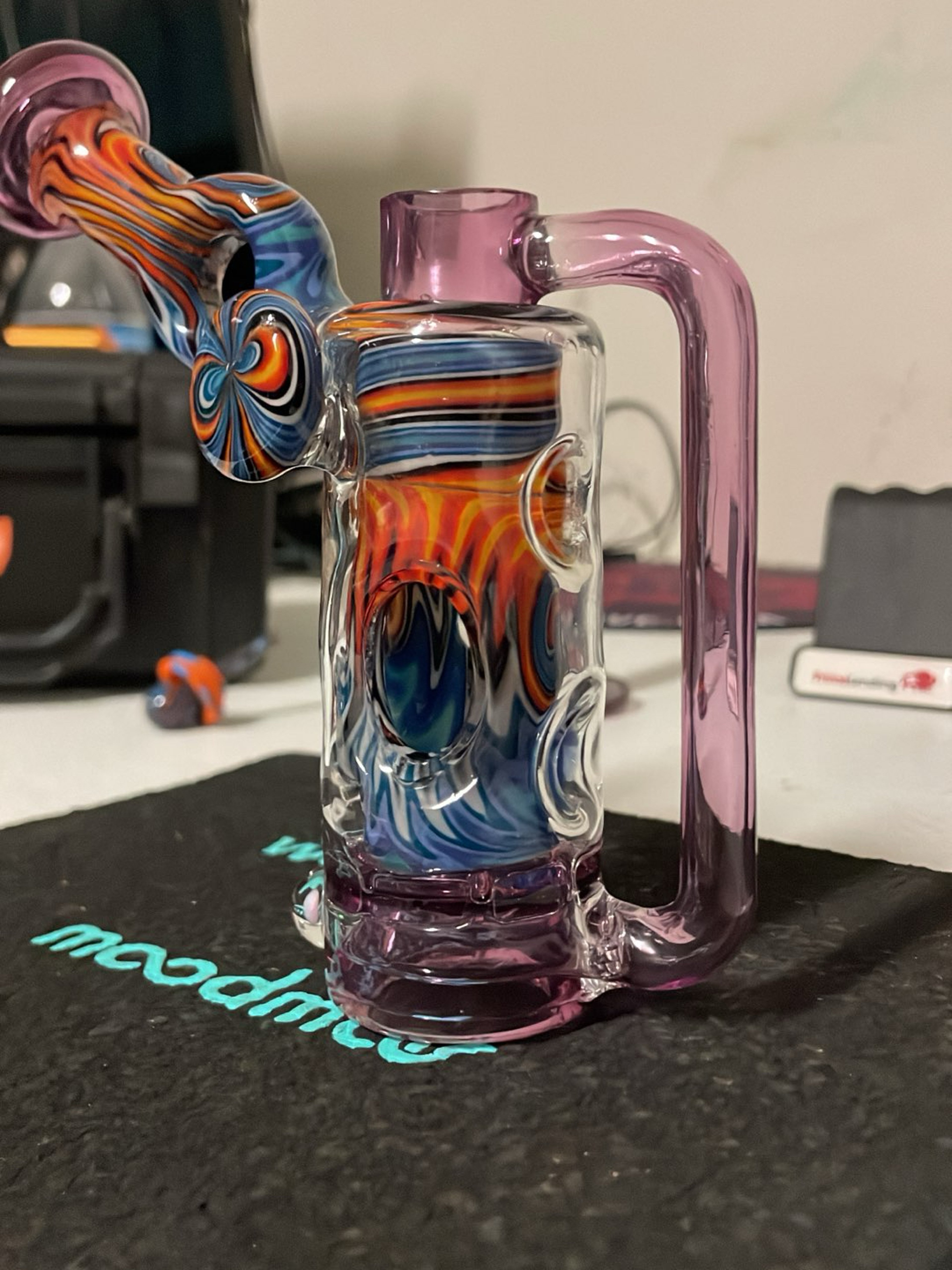 Preview pic of Puffco pivot heady Lennon attachment