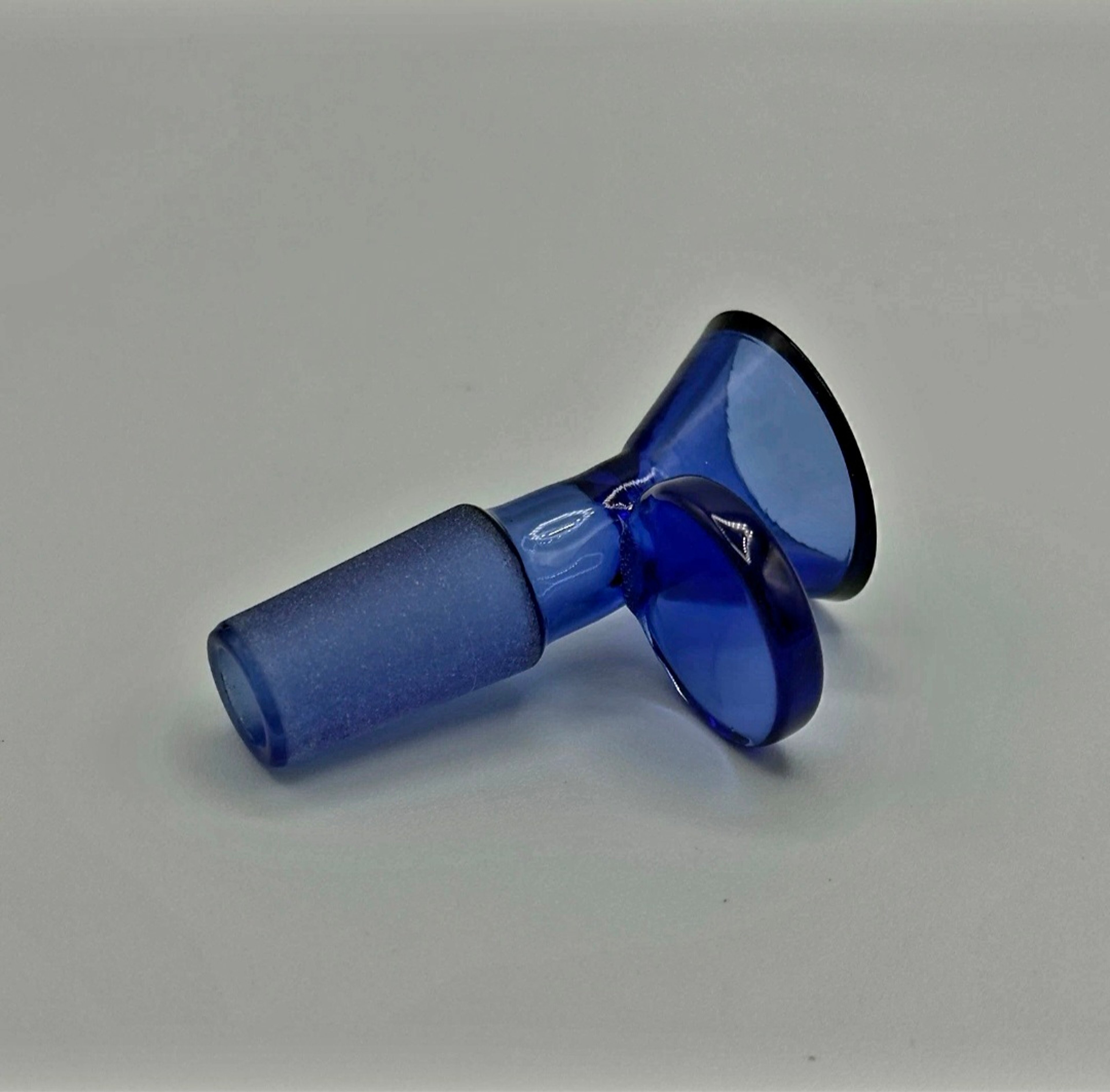 14mm BLUE Glass Water Bong Bowl Replacement image 0