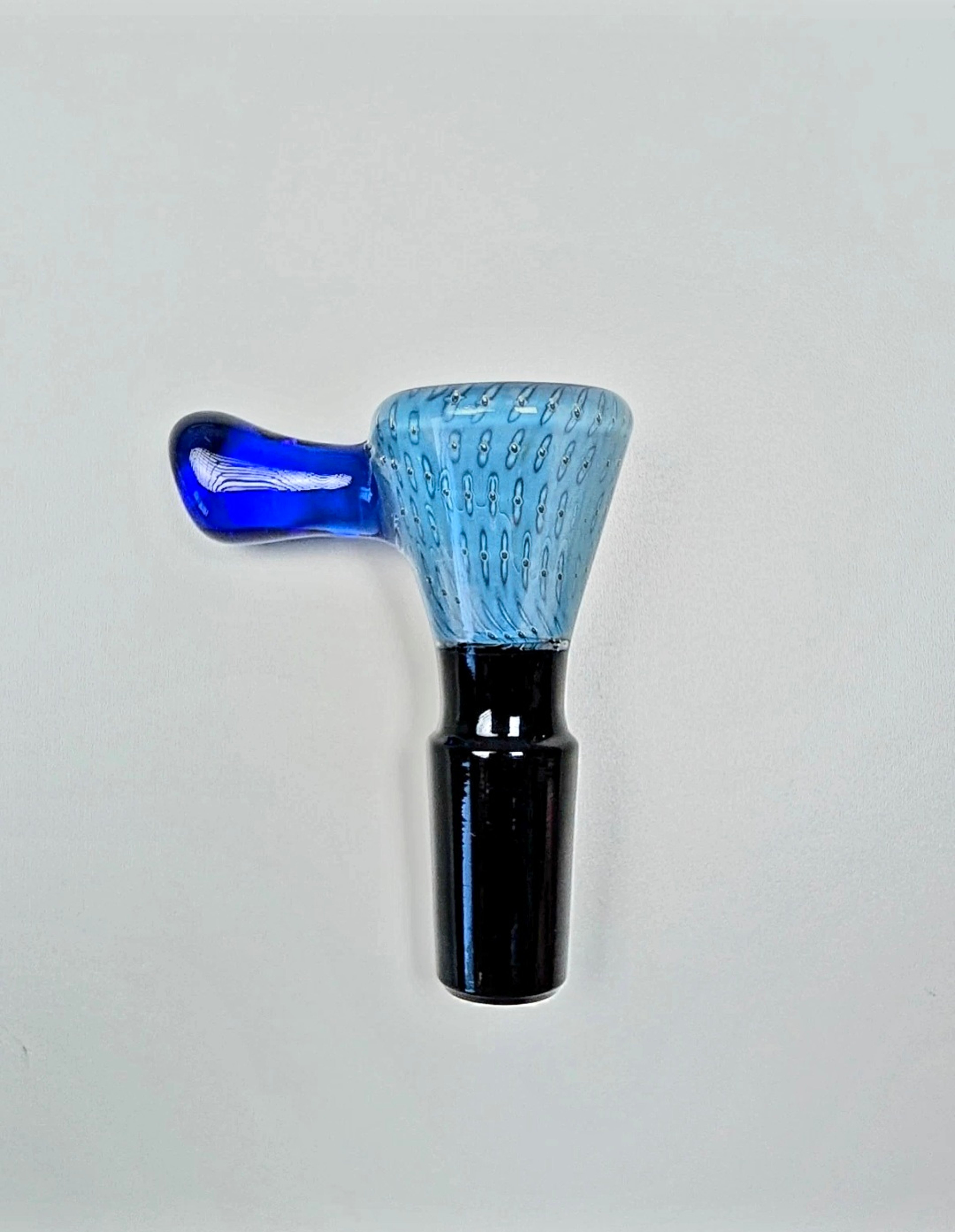 14mm 🚨Premium Quality Glass Bowl🚨 Blue Eyed Bubble Design image 0