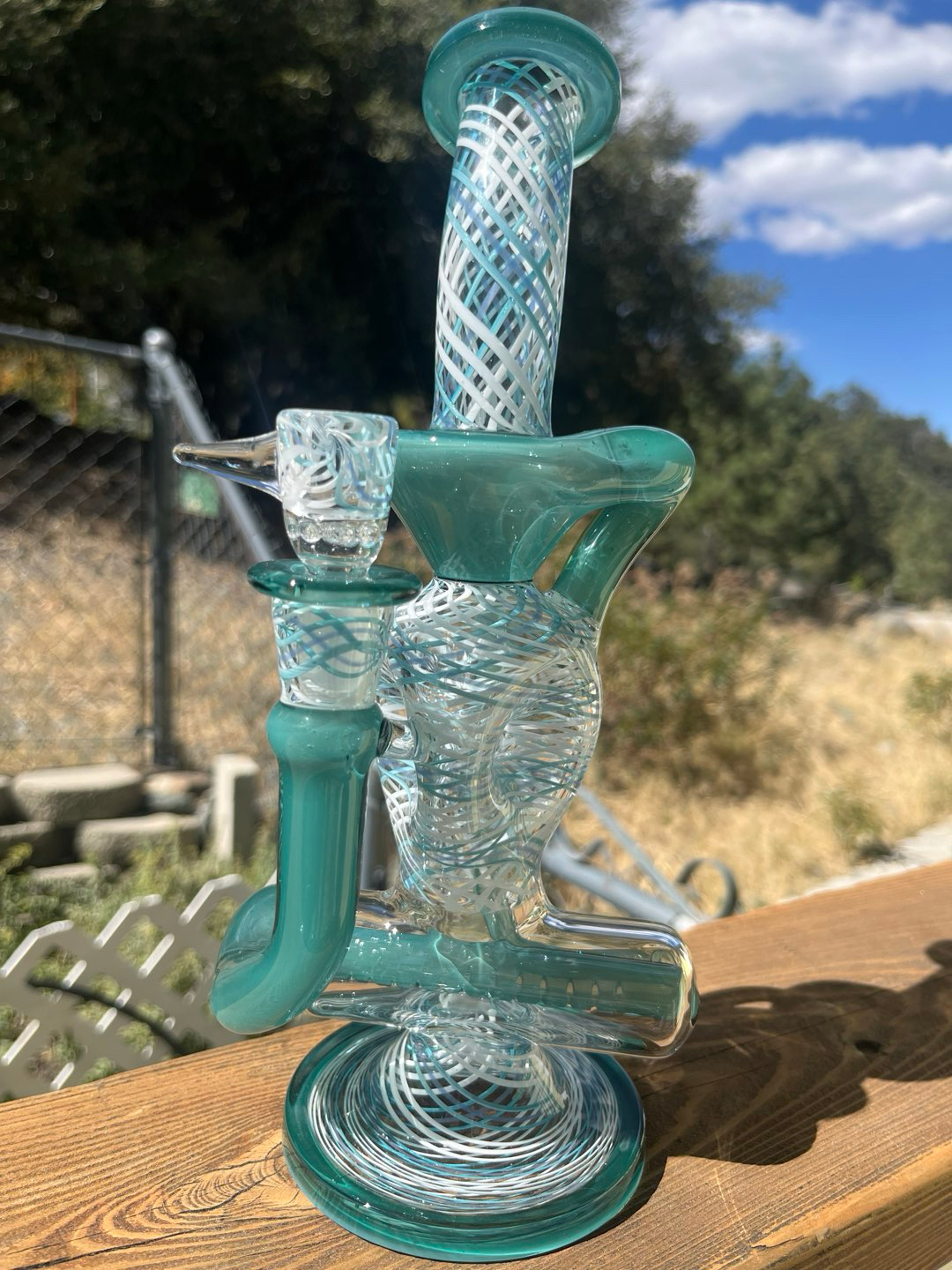 Triple donut inline recycler image 0