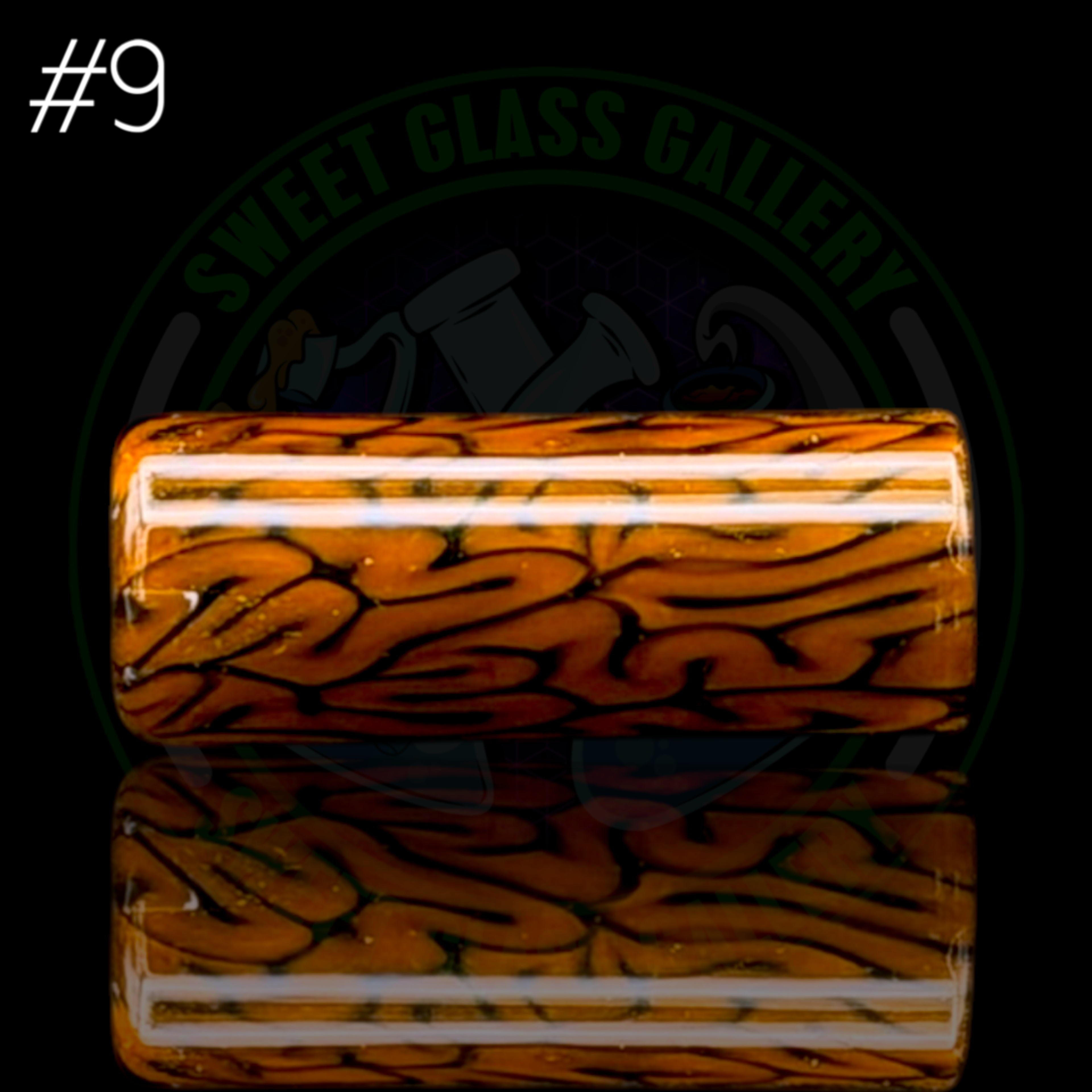 Preview pic of Algae - Glass Tip #9 - Joint/Blunt Tip