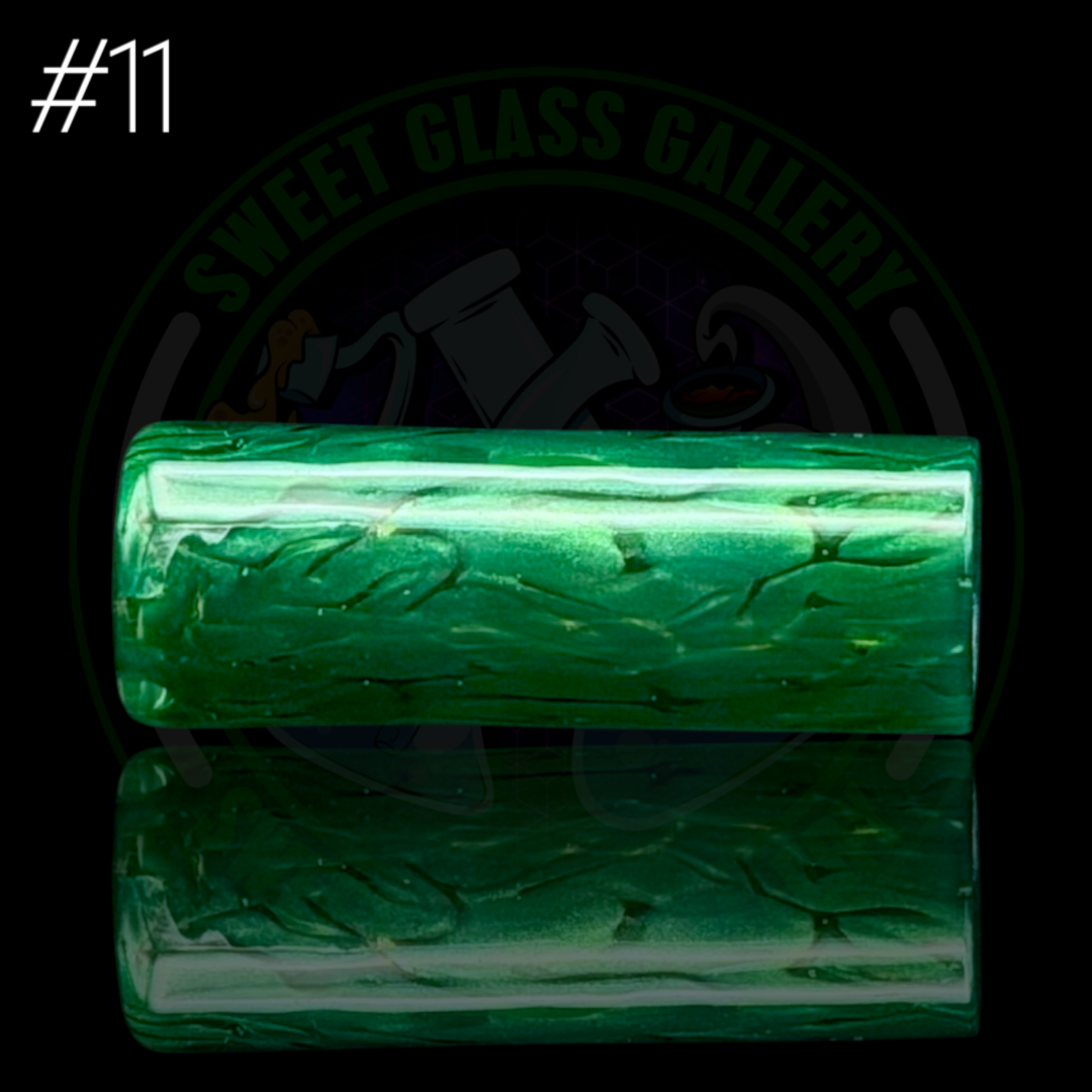 Preview pic of Algae - Glass Tip #11 - Joint/Blunt Tip