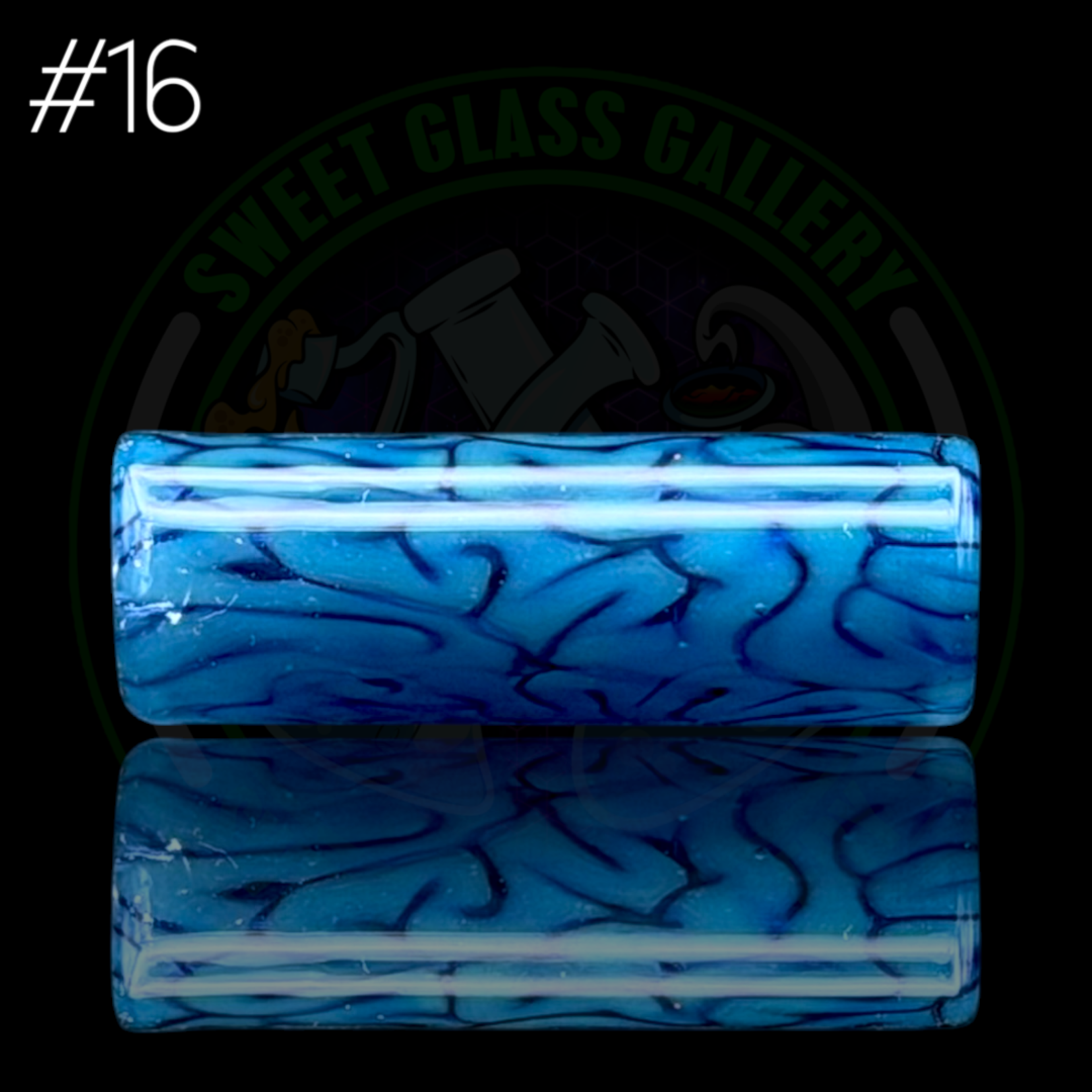 Preview pic of Algae - Glass Tip #16 - Joint/Blunt Tip