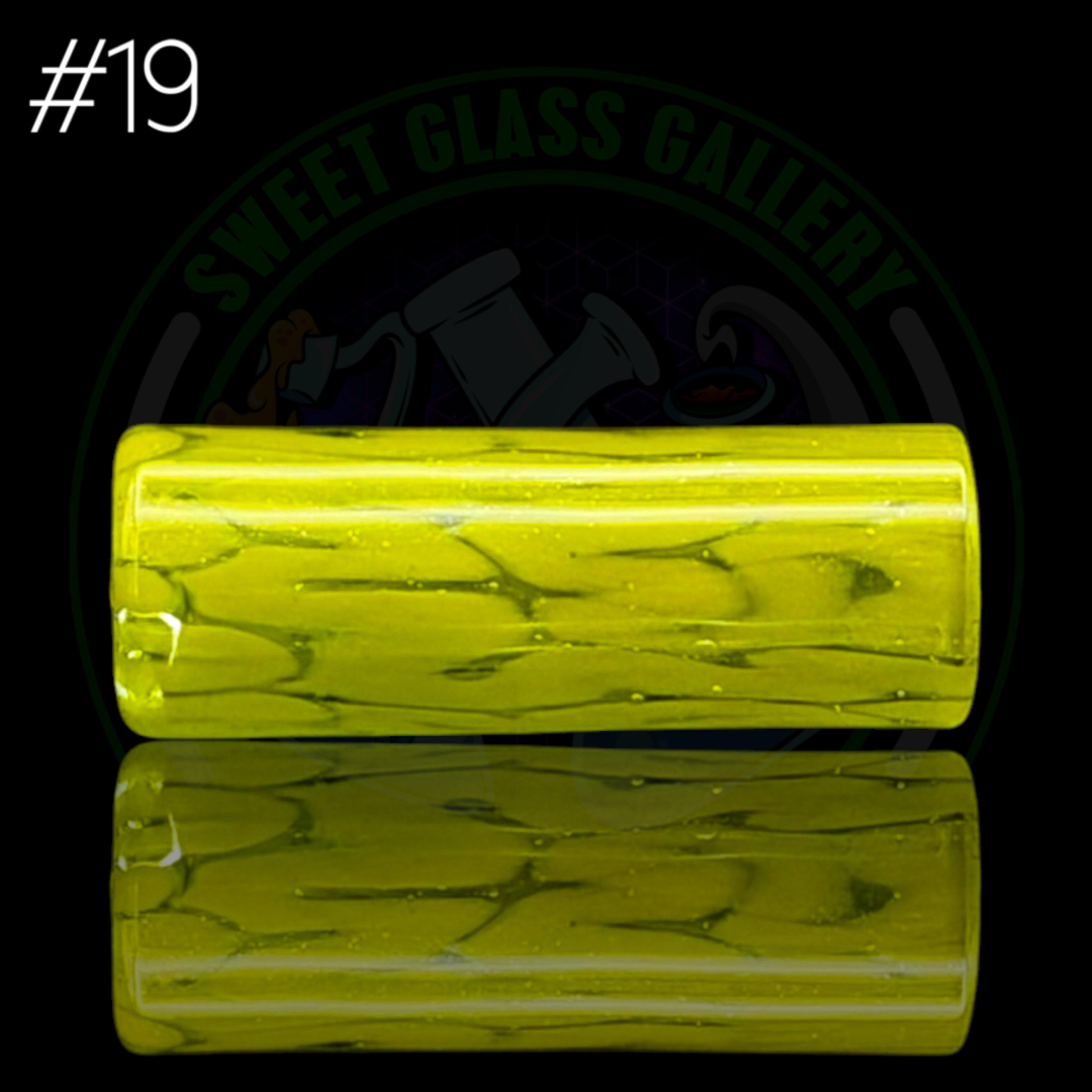 Preview pic of Algae - Glass Tip #19 - Joint/Blunt Tip