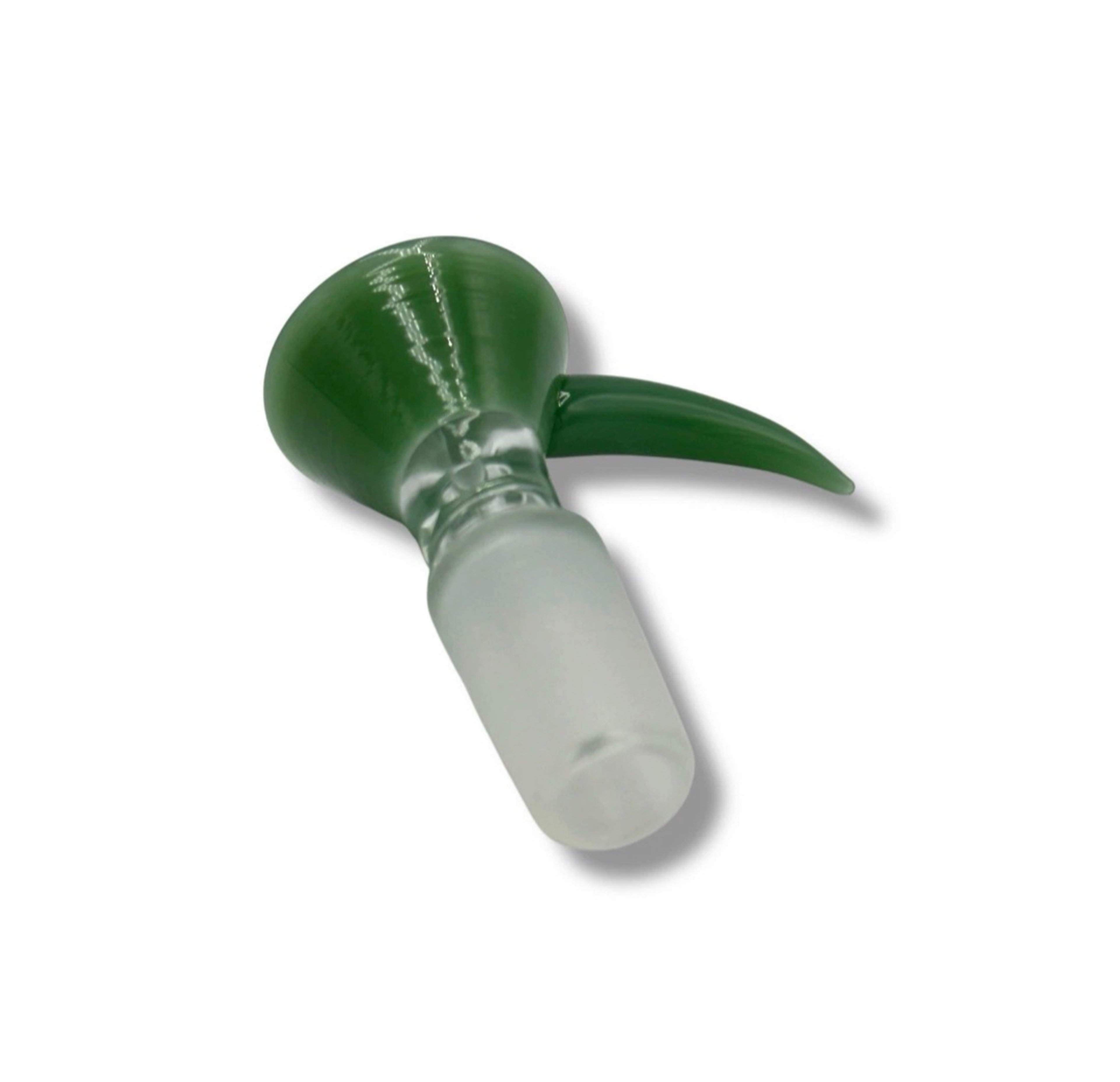 14mm Hunter Green Glass Water Bong Bowl image 0