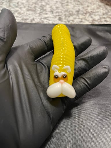 Preview pic of Tammy Baller Caterpillar Chillum Yellow