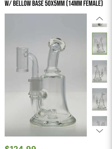 Preview pic of Tag glass mini rig
