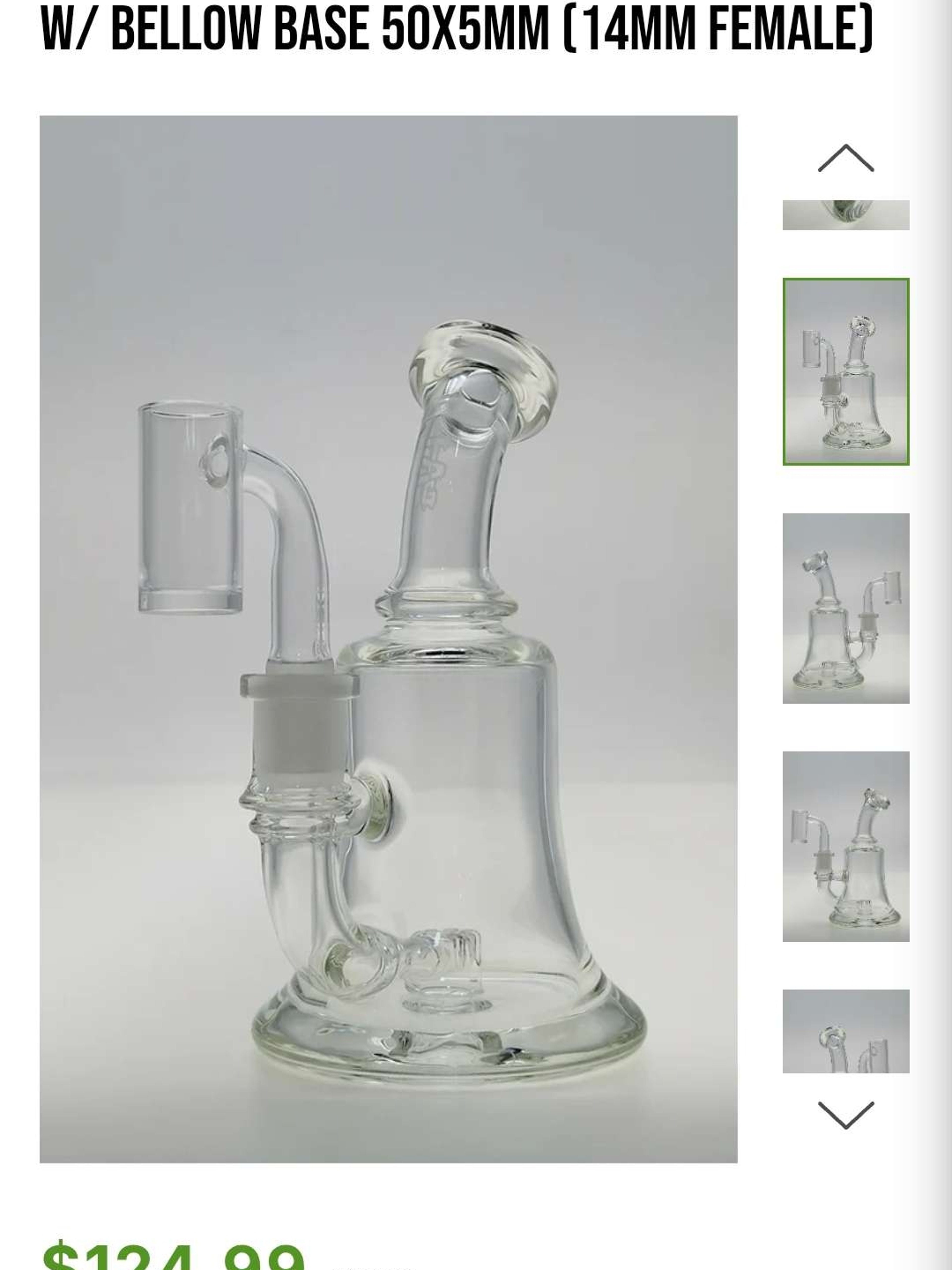 Tag glass mini rig image 0