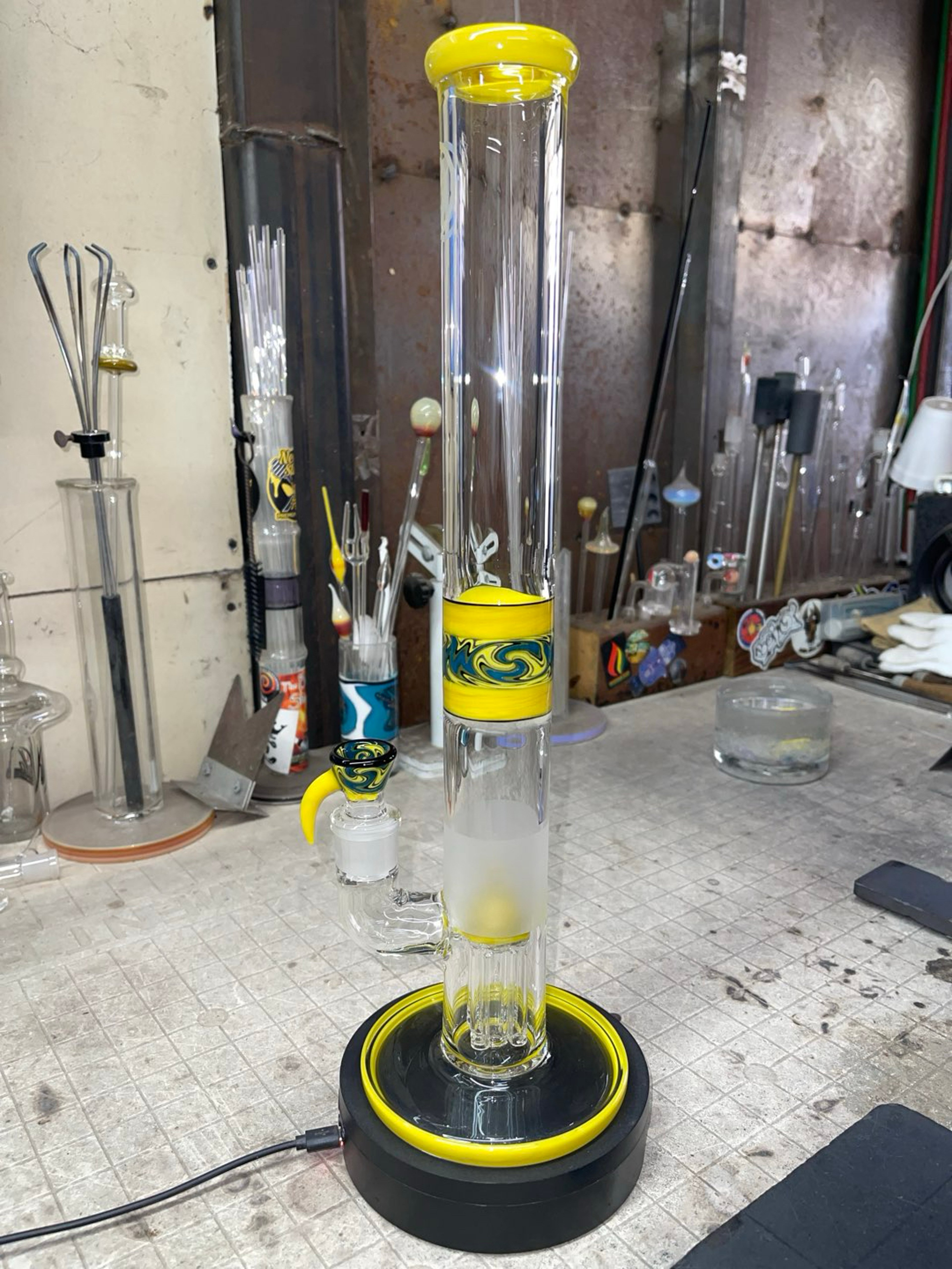 16” x 44mm 4 arm perc 18mm 4 holes slide image 0