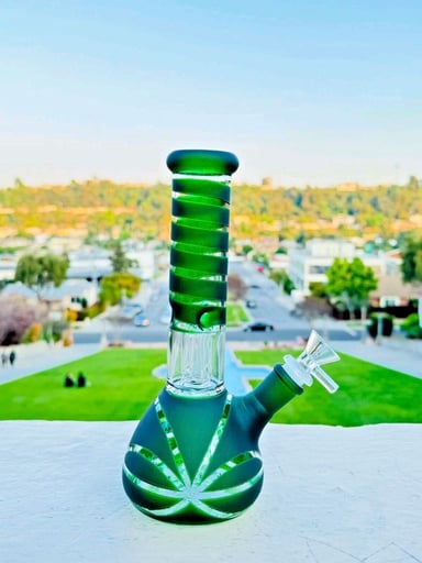 Preview pic of 🚨9' Premium High Quality🚨 Glass Water Bong W/ 14mm Bowl