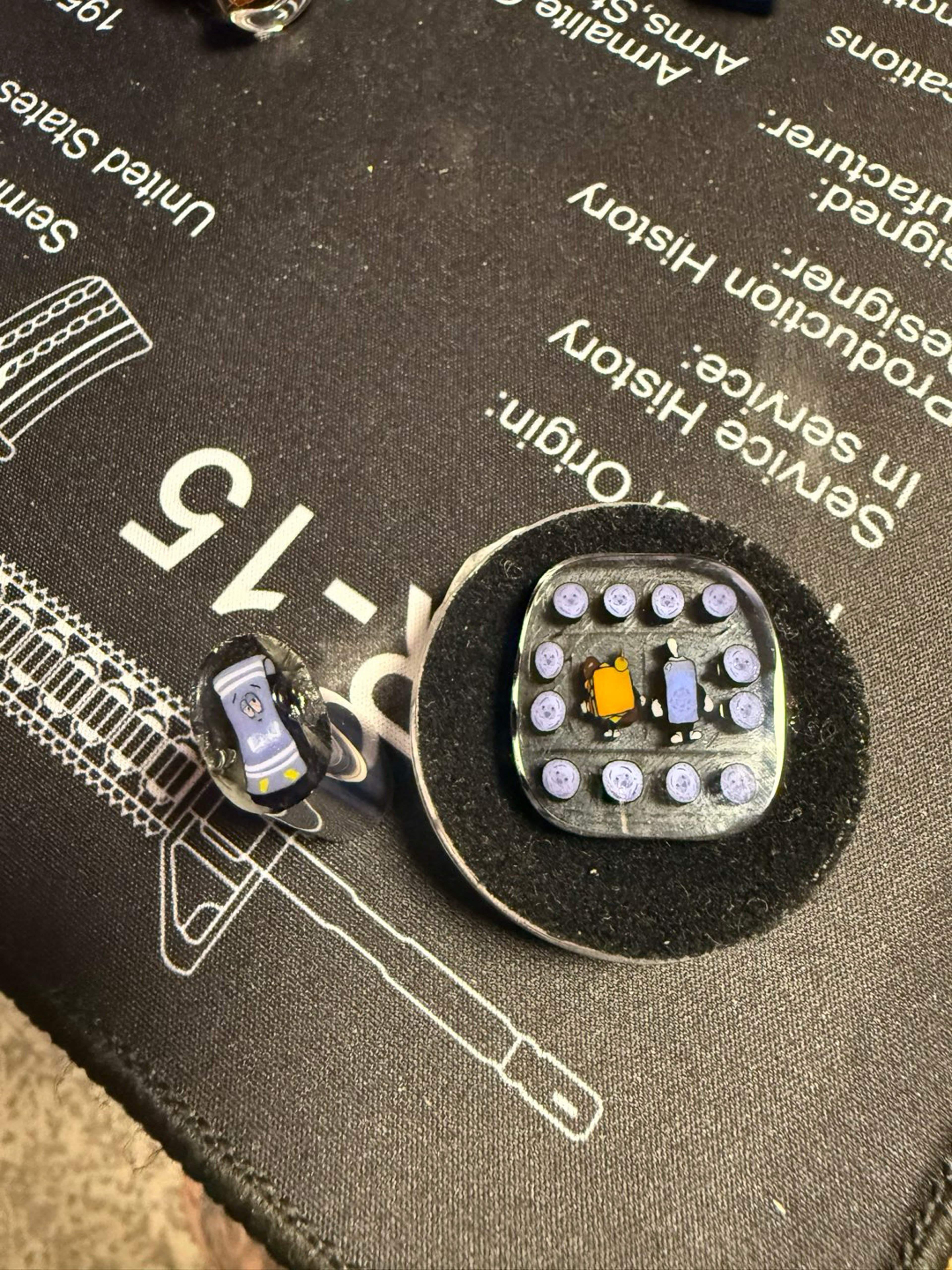 Preview pic of Polished Towlie coin and Millie stack