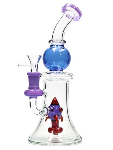 Preview pic of 🚨10' Premium High Quality Glass Water Bong W/Percolator & 14mm Bowl