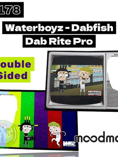Preview pic of Moodmats - Dab Mat #178 - Dab Rite Pro - Waterboyz - Dabfish