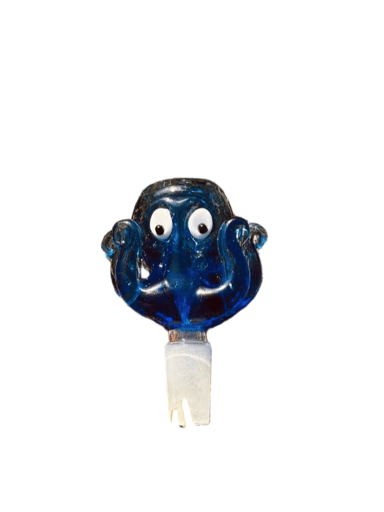 Preview pic of 🚨14mm Premium Quality🚨 Glass Bowl Octopus 🐙 Design