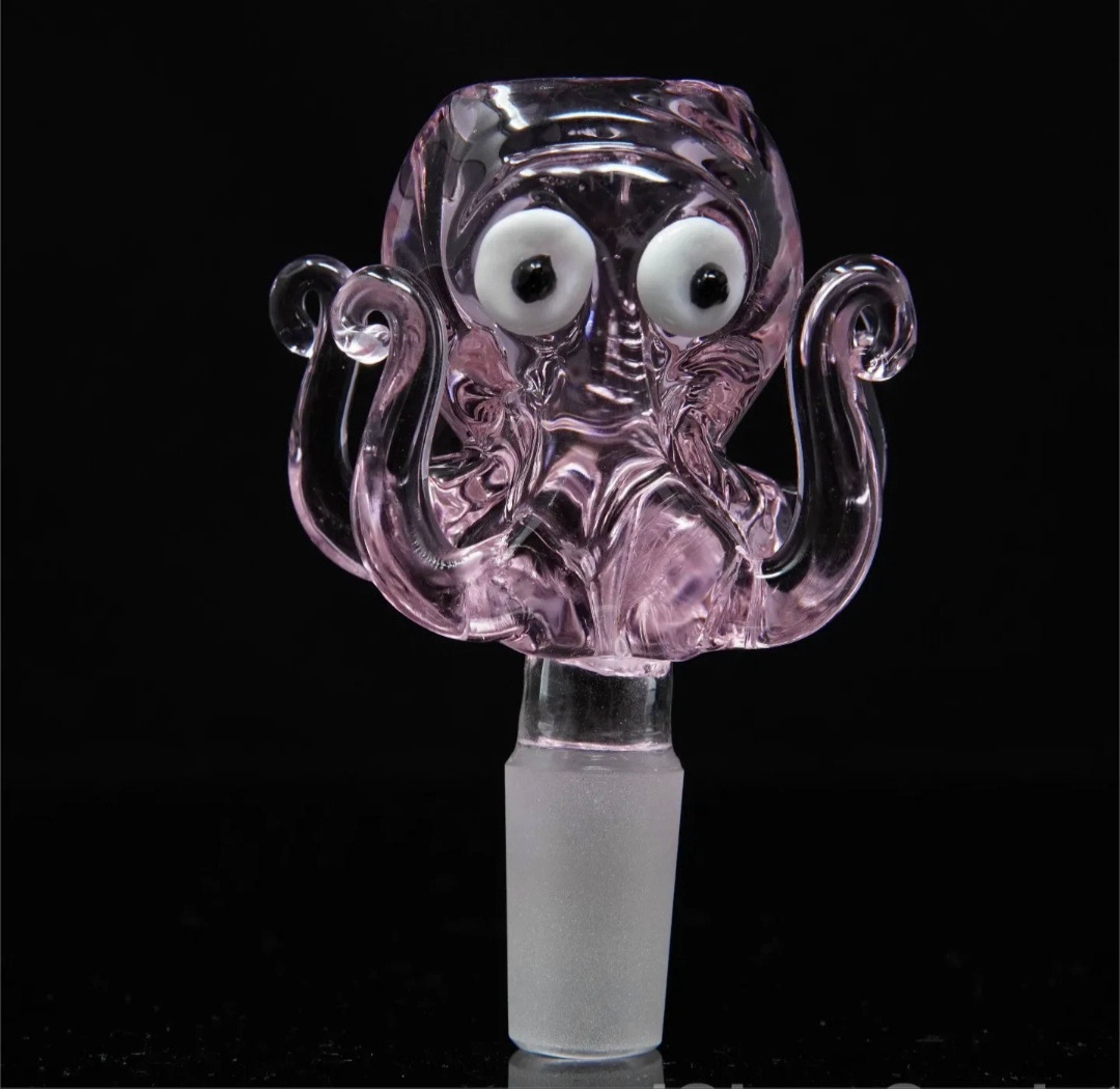 🚨14mm Premium Quality🚨 Glass Bowl Octopus 🐙 Design image 0