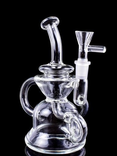 Preview pic of 🚨6' Premium Quality🚨 Glass Water Bong Recycler W/ 14mm