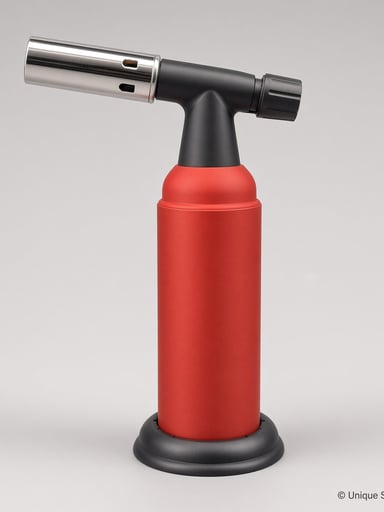 Preview pic of Scorch Torch 51541 Red Double Flame Cigar Torch Lighter, 7.5 in