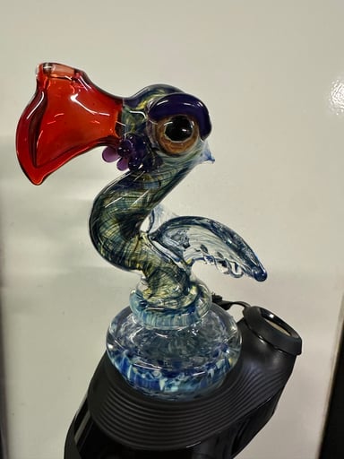 Preview pic of Blue moon birdie puffco peak dry topper