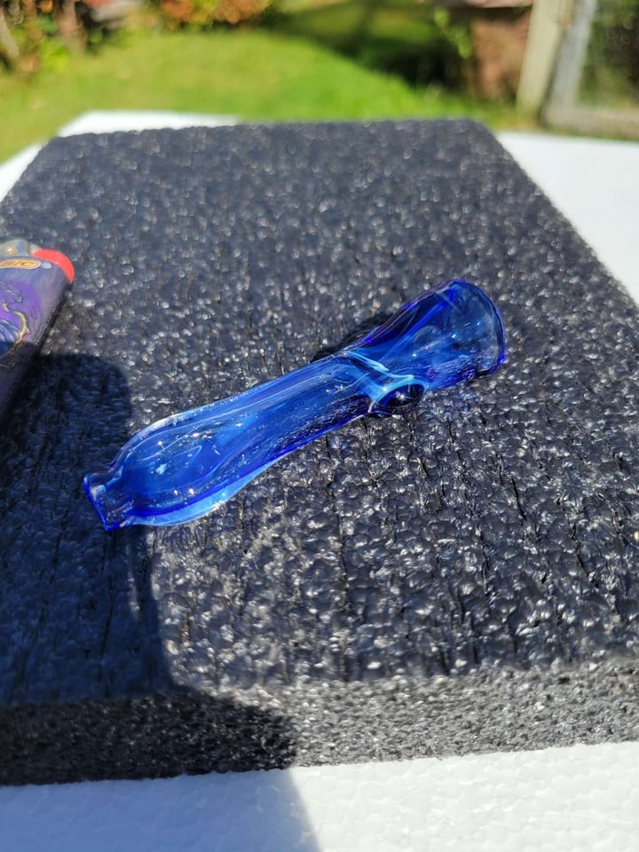 Light colbalt and... | Shop Freeways Glass Art on GlassPass
