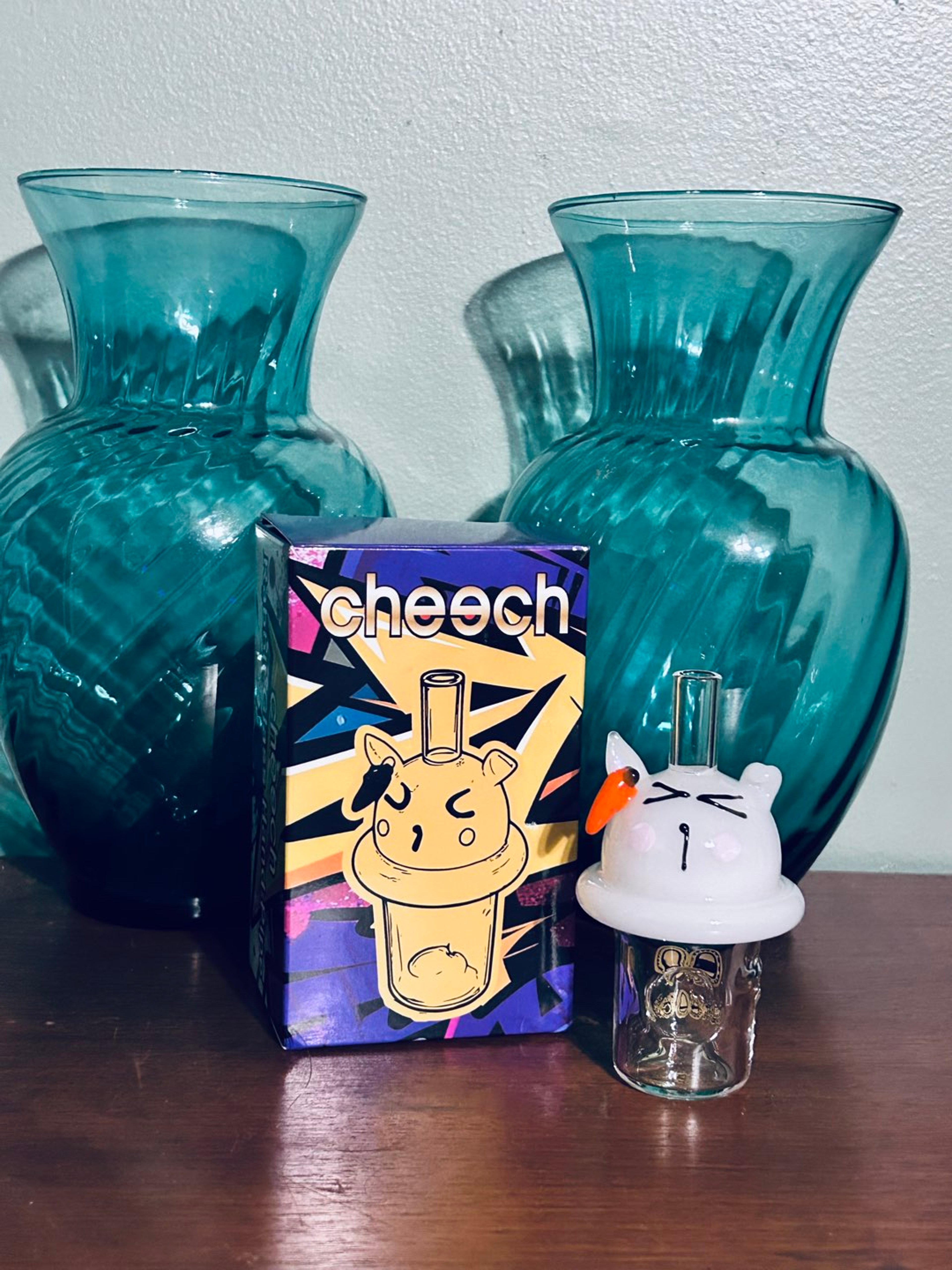 Cheech Rabbit Glass Hand Pipe image 0