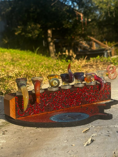 Preview pic of 7 hole 18mm slide stand