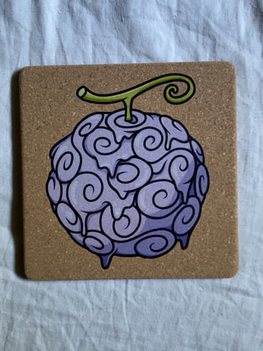 Preview pic of GumGum Devil Fruit Cork Mat Mattitude Mats